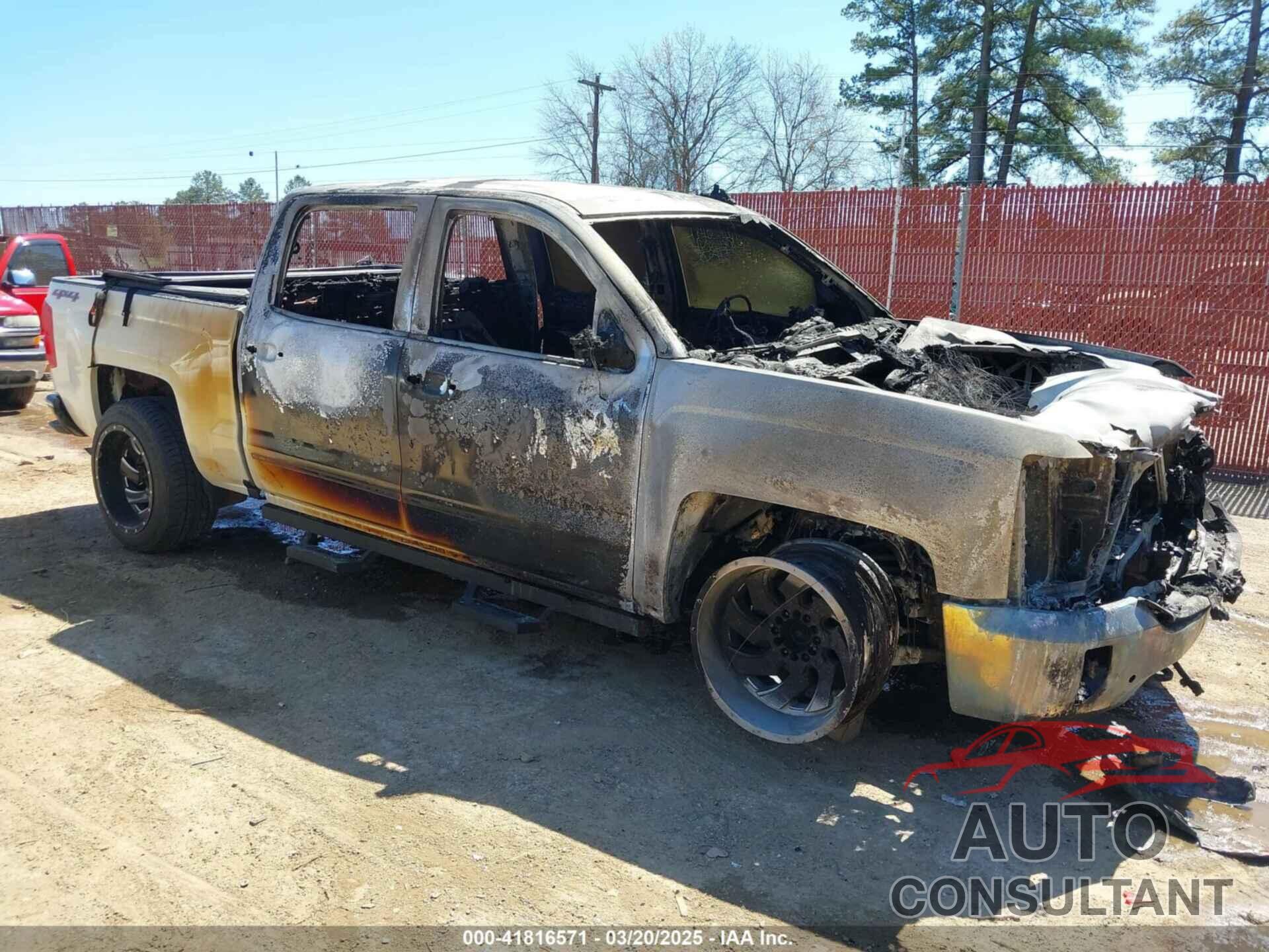 CHEVROLET SILVERADO 1500 2017 - 3GCUKSEJ3HG301264