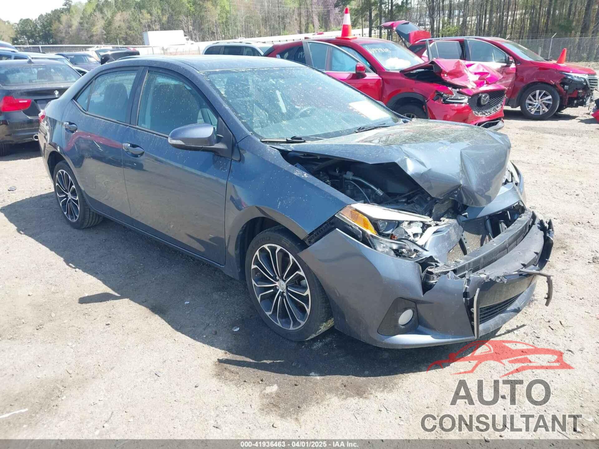 TOYOTA COROLLA 2016 - 2T1BURHE7GC536901