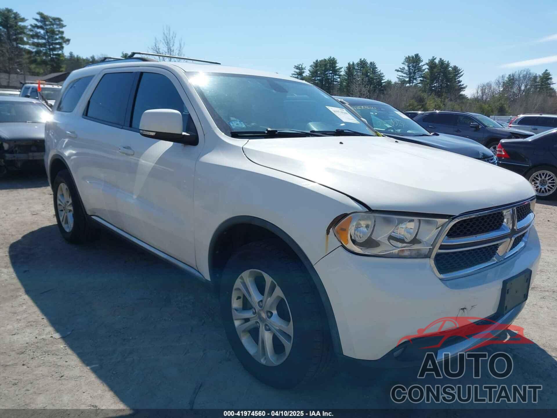 DODGE DURANGO 2012 - 1C4RDJDG0CC100692