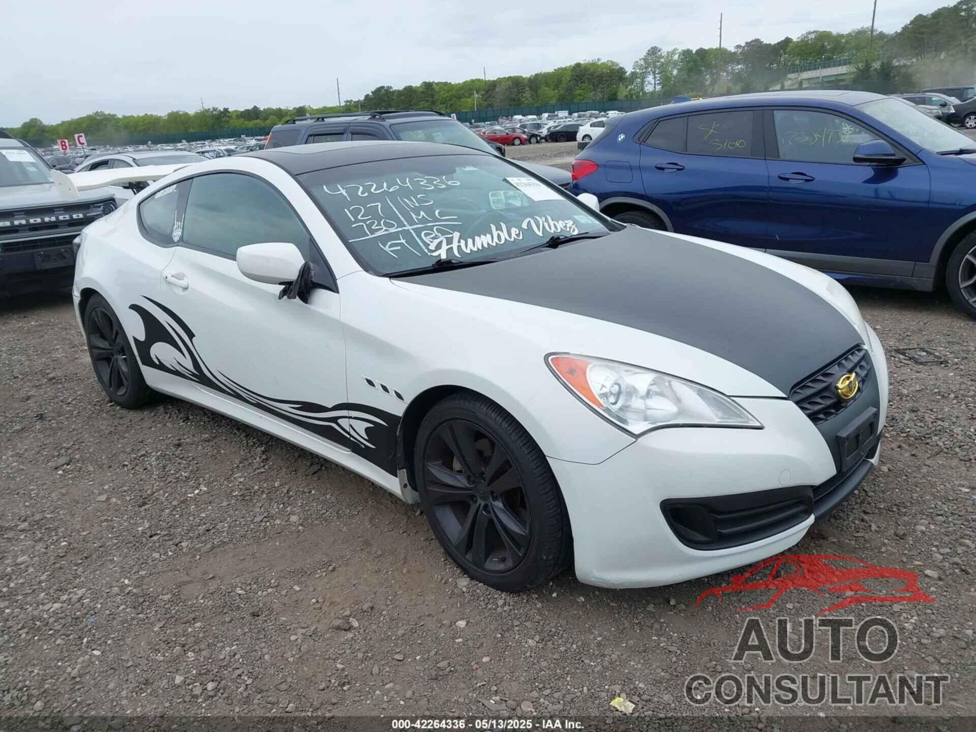 HYUNDAI GENESIS 2010 - KMHHT6KD6AU030901