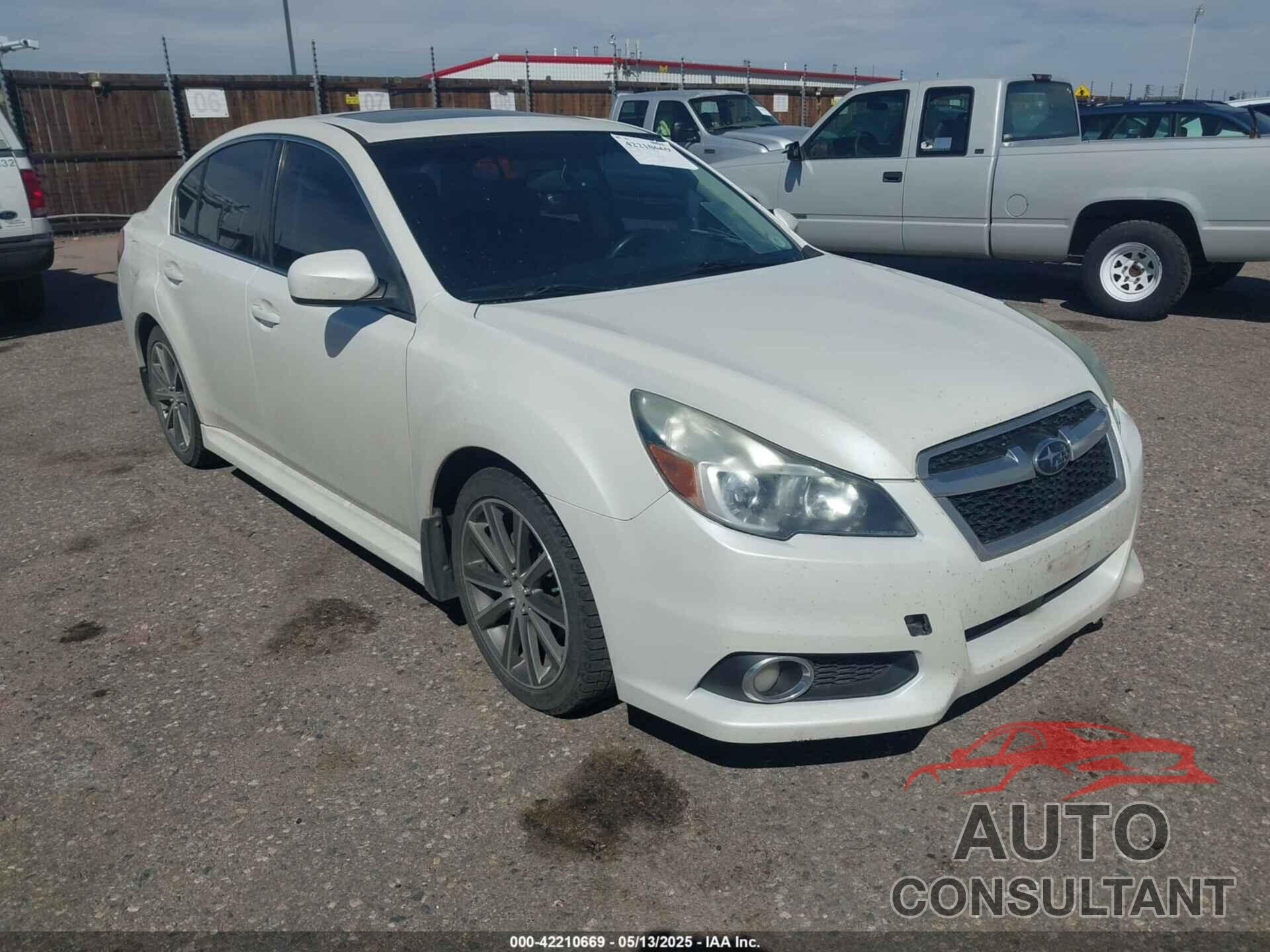 SUBARU LEGACY 2013 - 4S3BMCG65D3027031