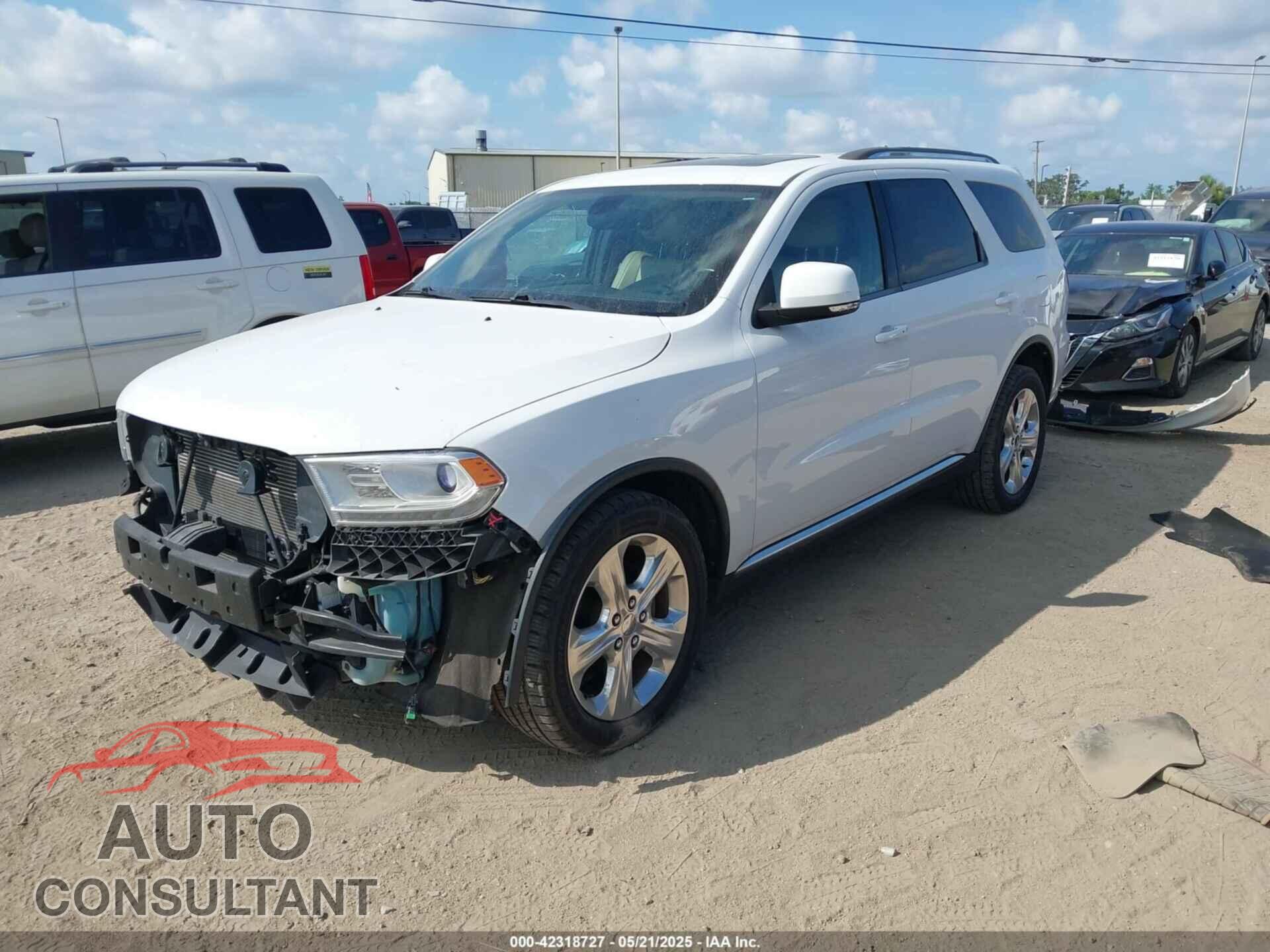 DODGE DURANGO 2014 - 1C4RDJDGXEC323129