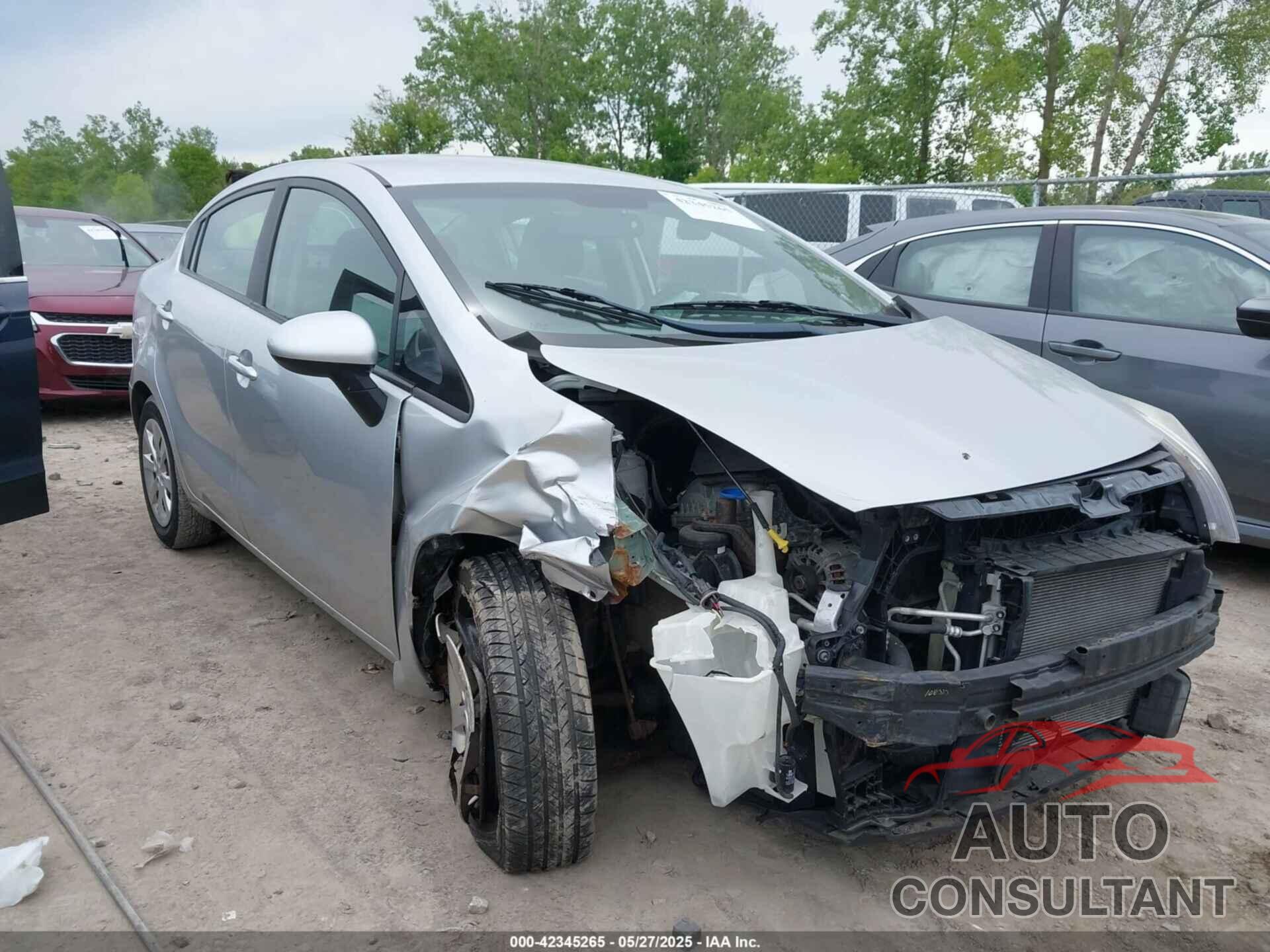 KIA RIO 2014 - KNADM4A36E6407750
