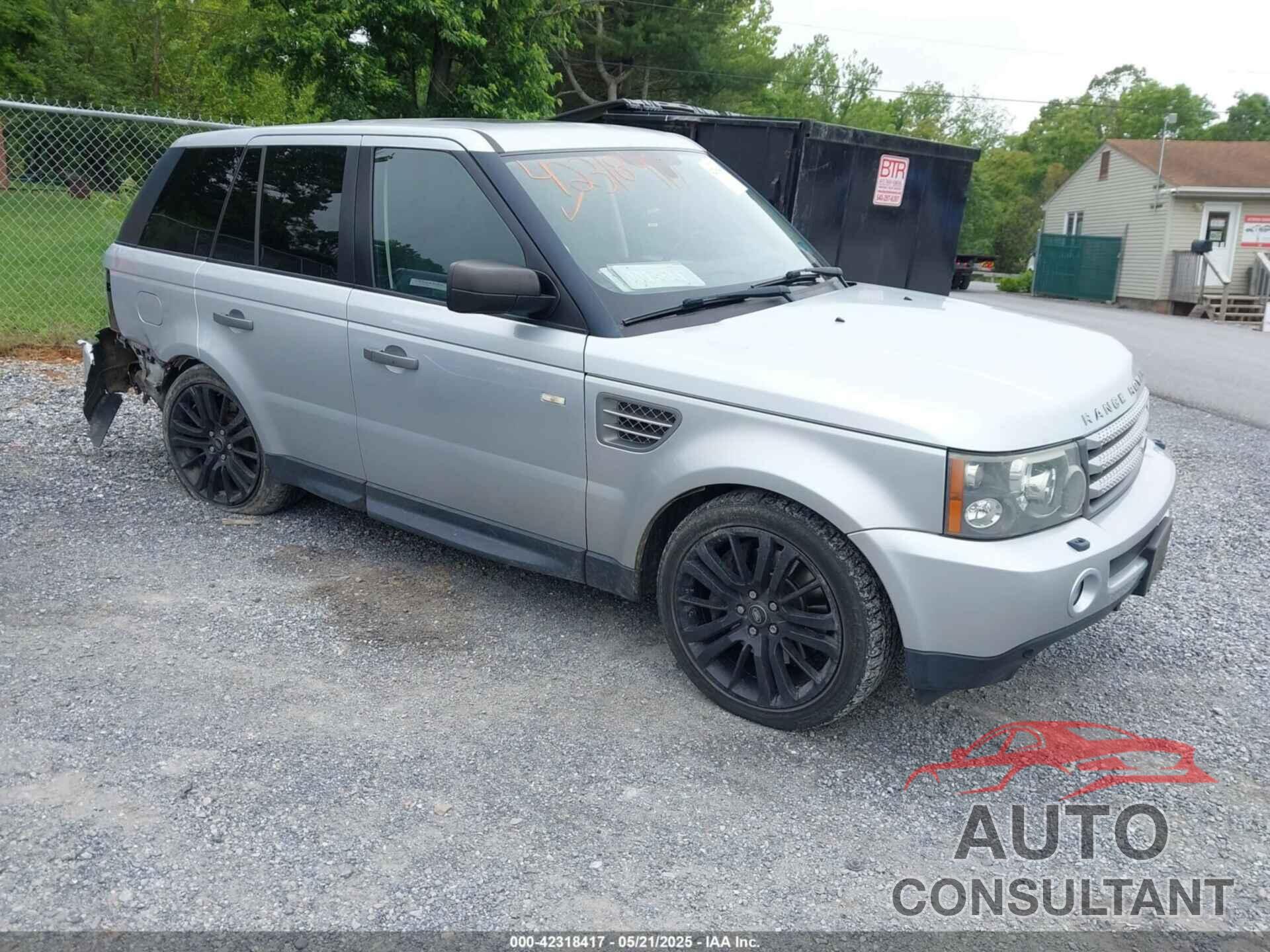 LAND ROVER RANGE ROVER SPORT 2009 - SALSH23429A193828