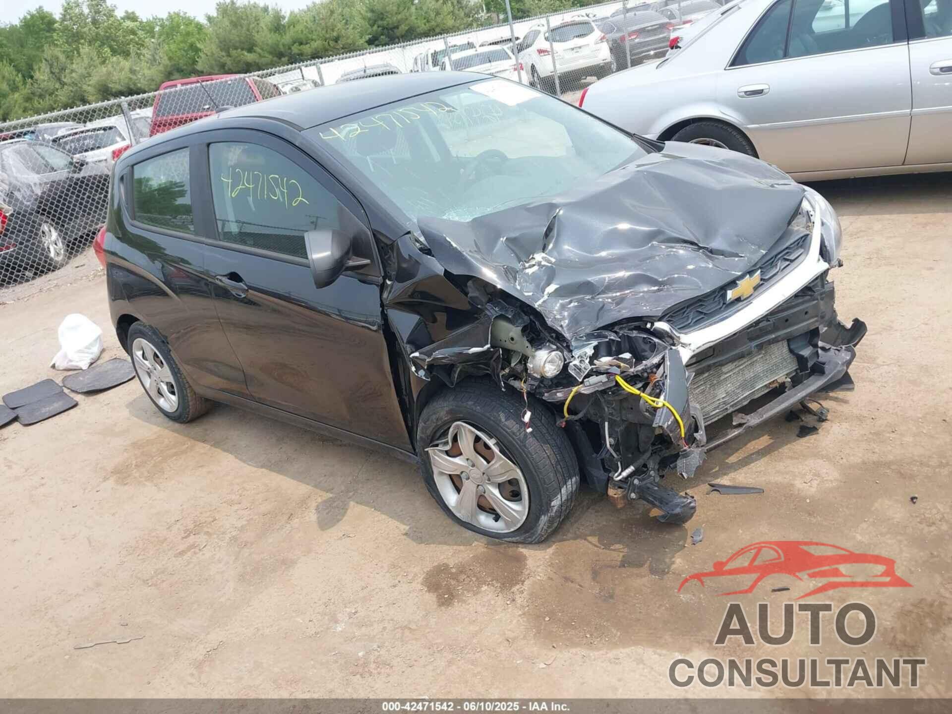 CHEVROLET SPARK 2019 - KL8CB6SA5KC815952