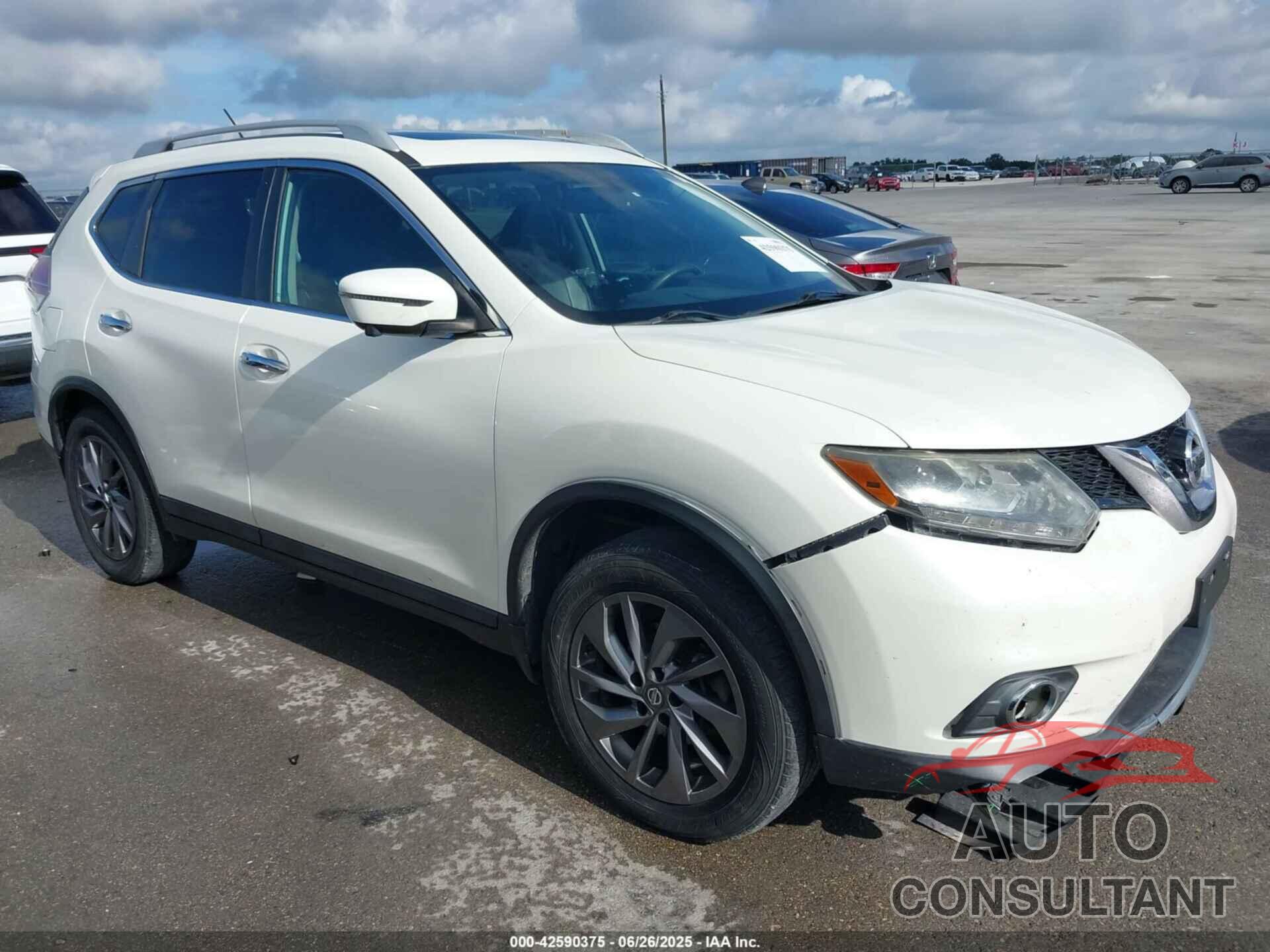 NISSAN ROGUE 2016 - 5N1AT2MV7GC860494