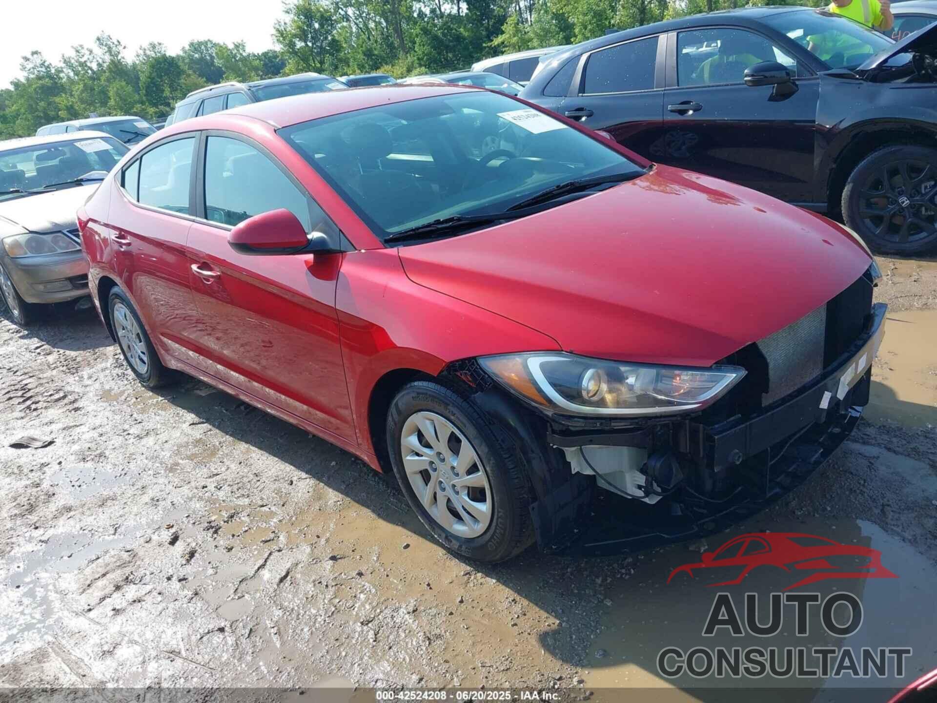 HYUNDAI ELANTRA 2017 - 5NPD74LF9HH166293