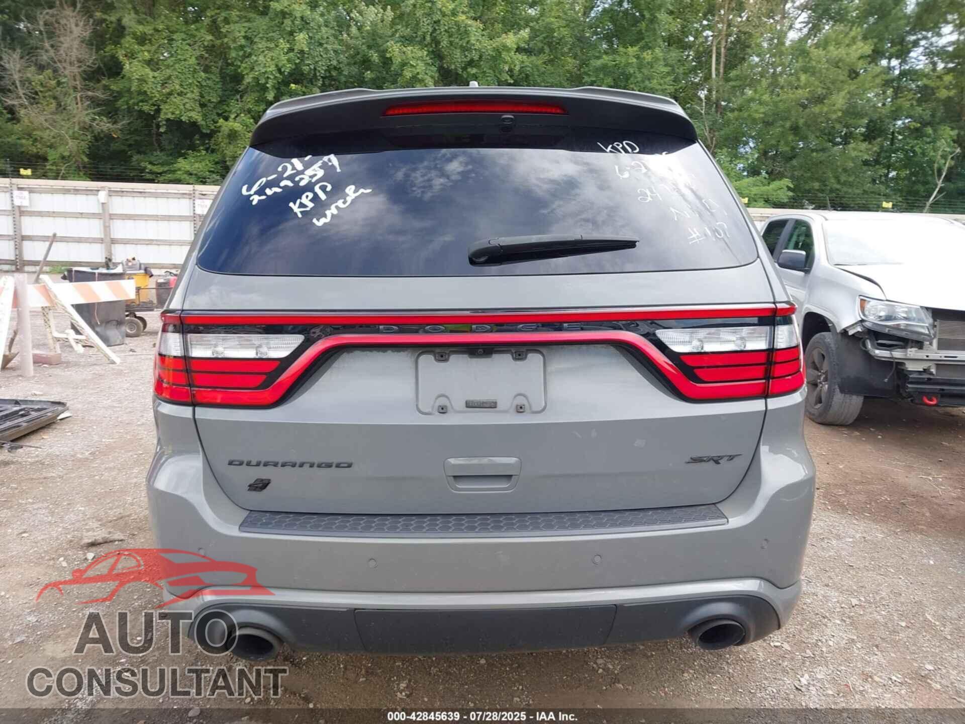 DODGE DURANGO 2021 - 1C4SDJGJ7MC599260