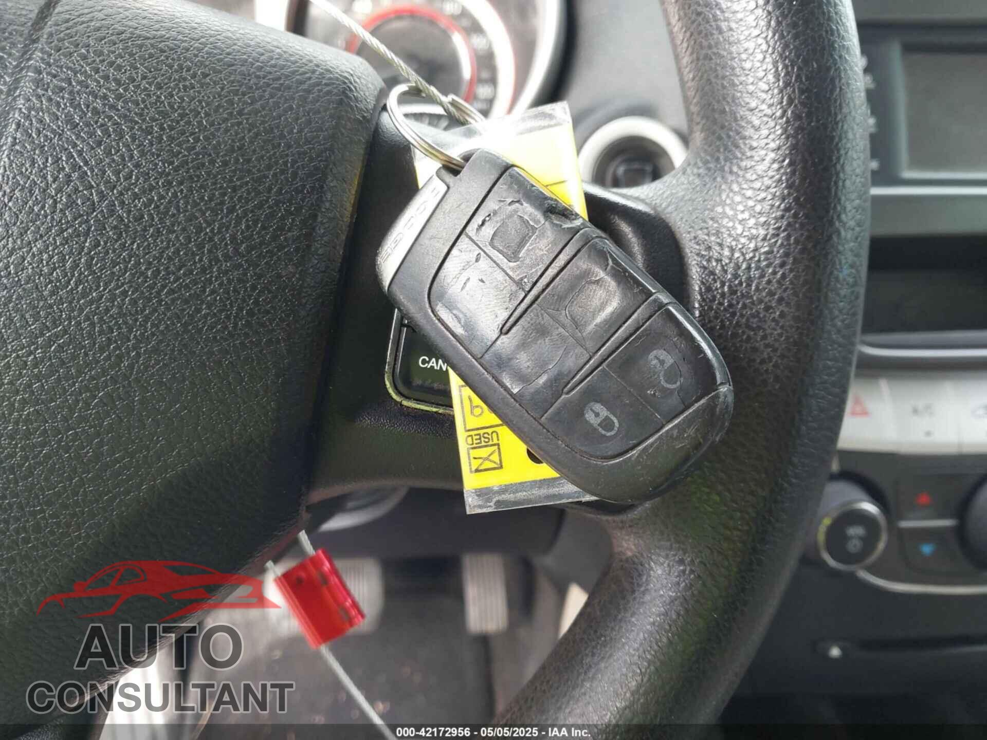 DODGE JOURNEY 2012 - 3C4PDCAB2CT142829