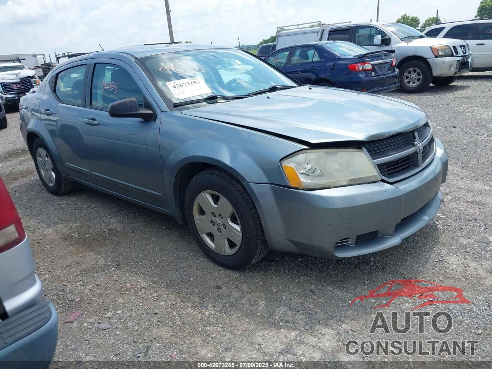 DODGE AVENGER 2010 - 1B3CC4FB7AN190342