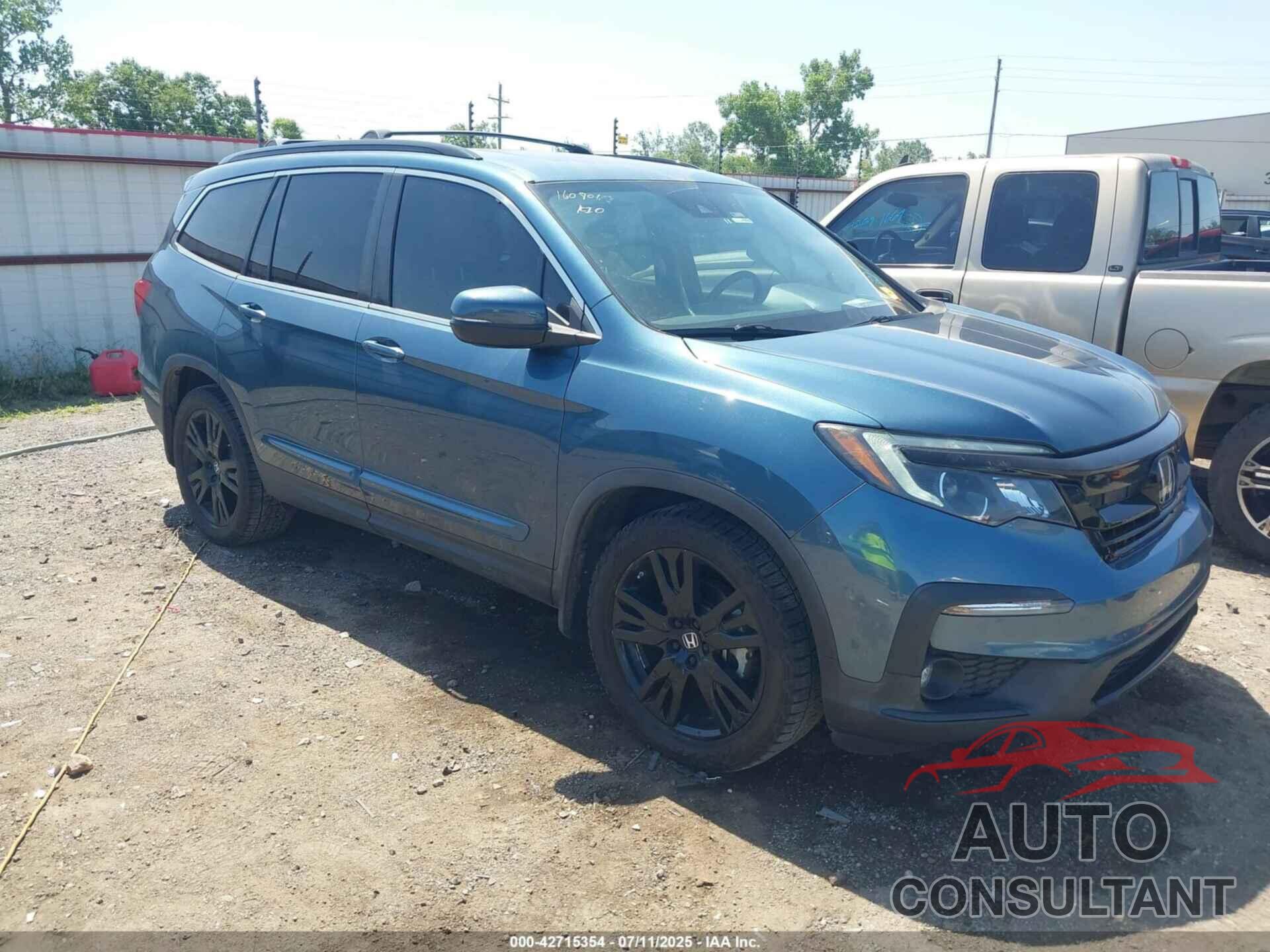HONDA PILOT 2021 - 5FNYF6H26MB008797