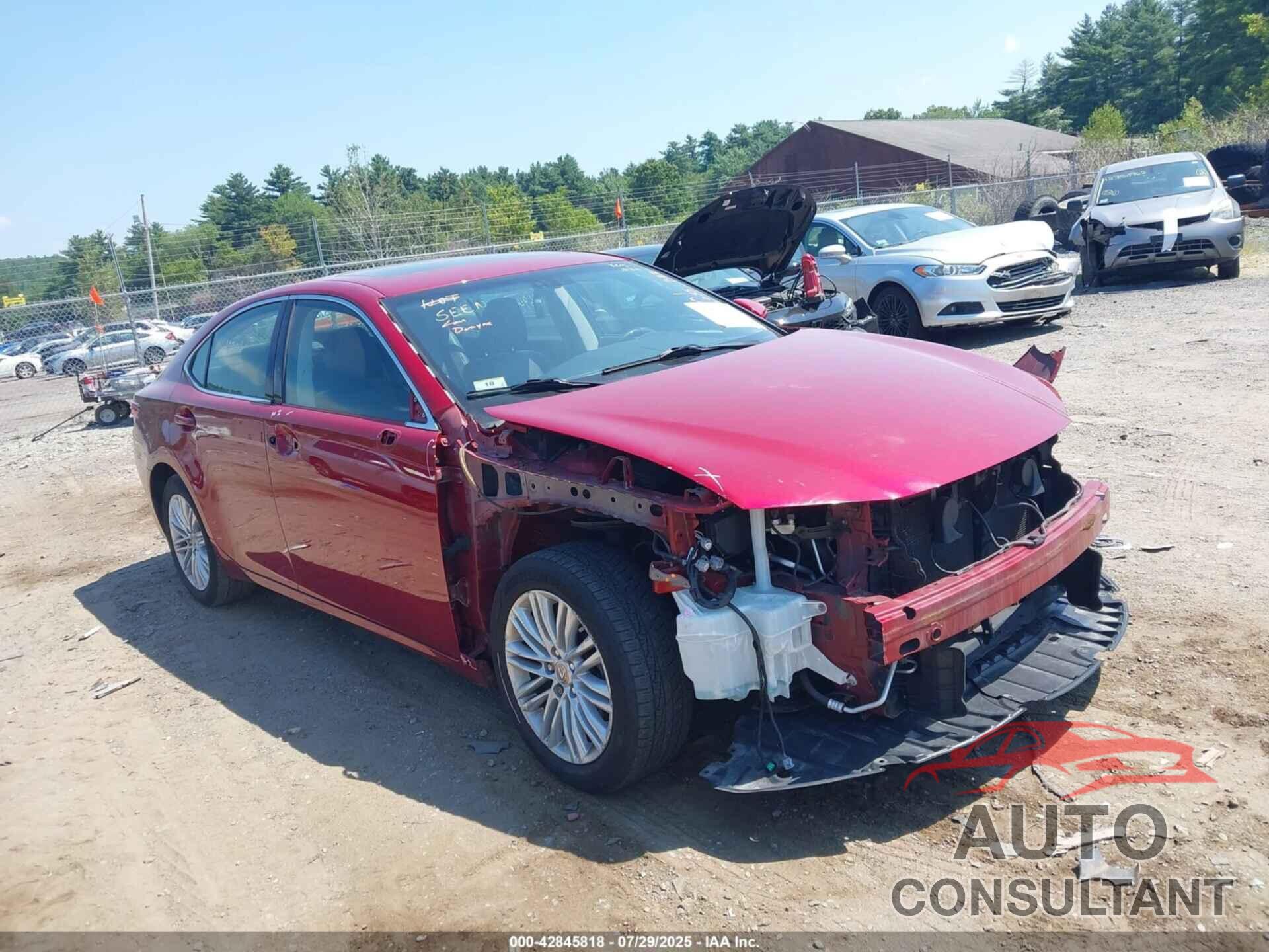 LEXUS ES 350 2014 - JTHBK1GG0E2089025