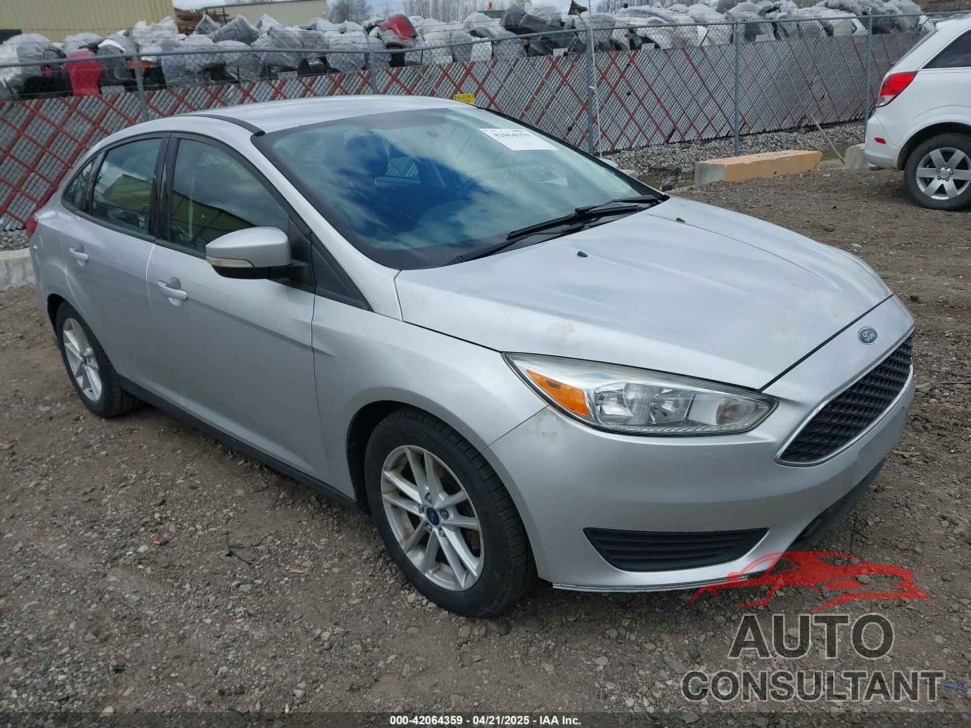 FORD FOCUS 2017 - 1FADP3F25HL328358