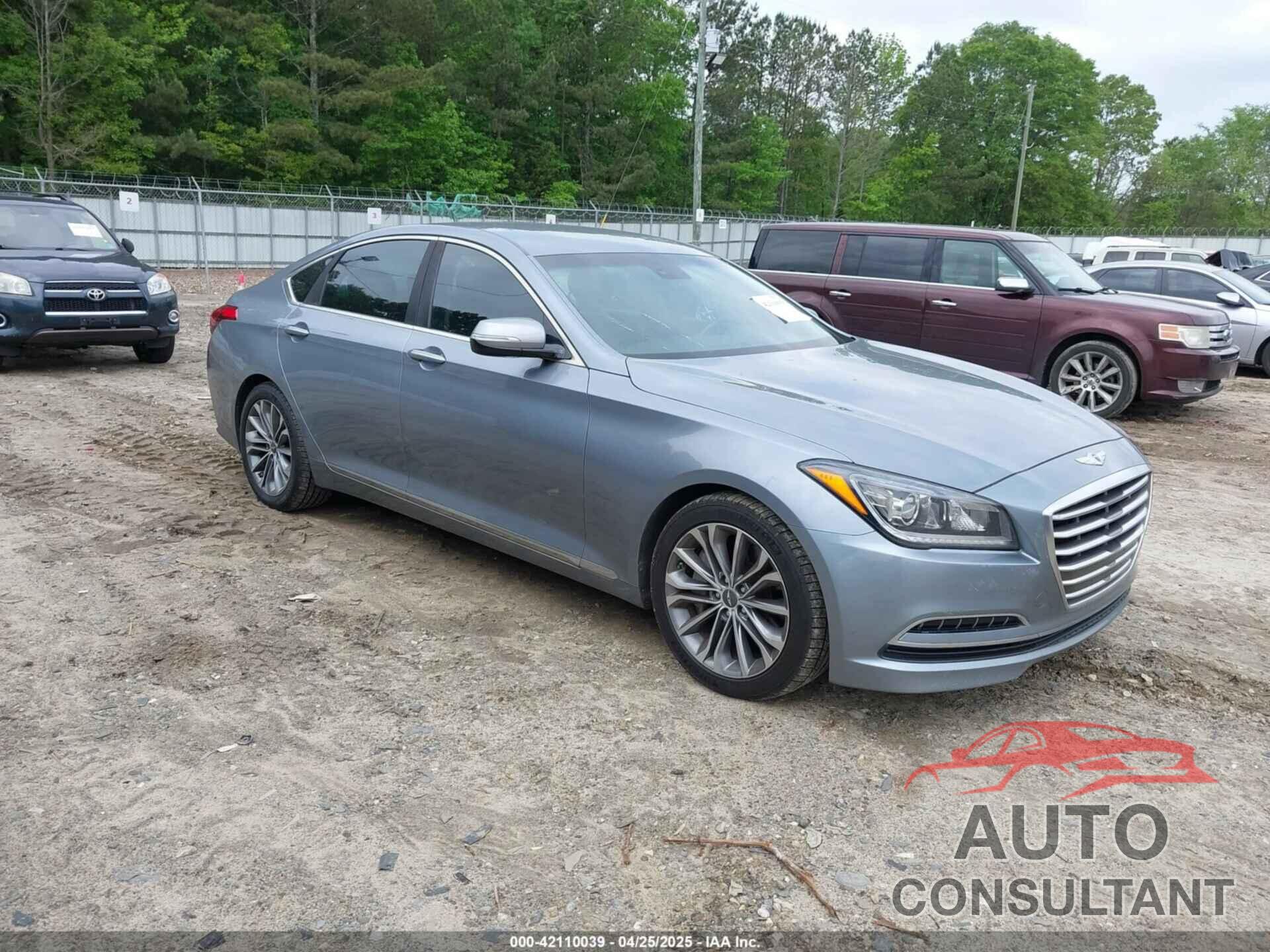 HYUNDAI GENESIS 2016 - KMHGN4JEXGU138614