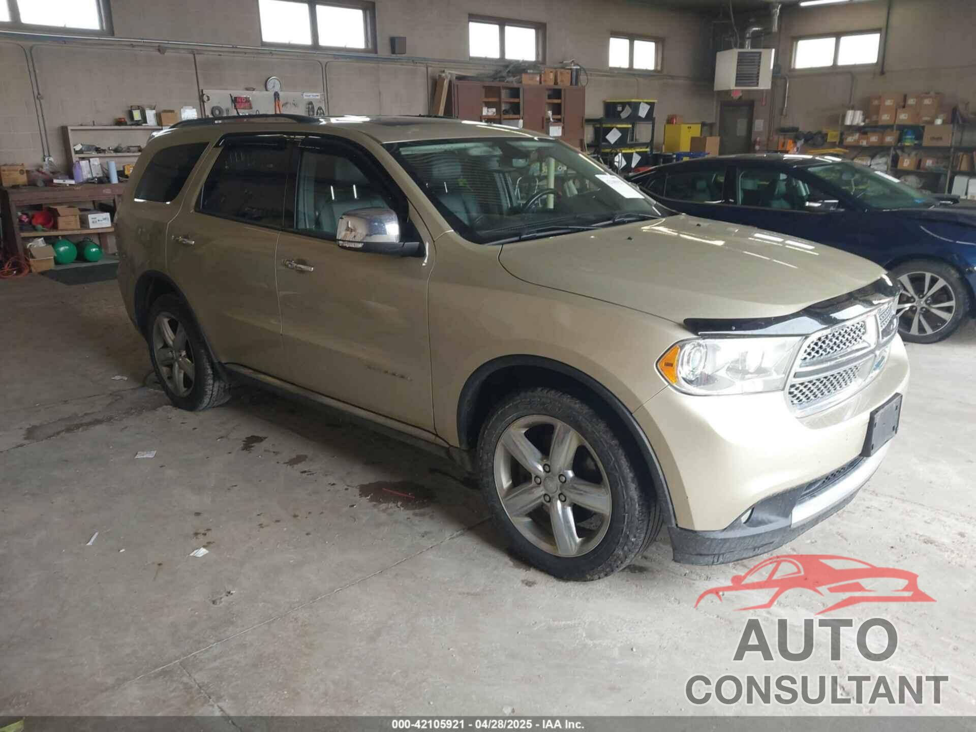 DODGE DURANGO 2011 - 1D4SE5GT3BC695795