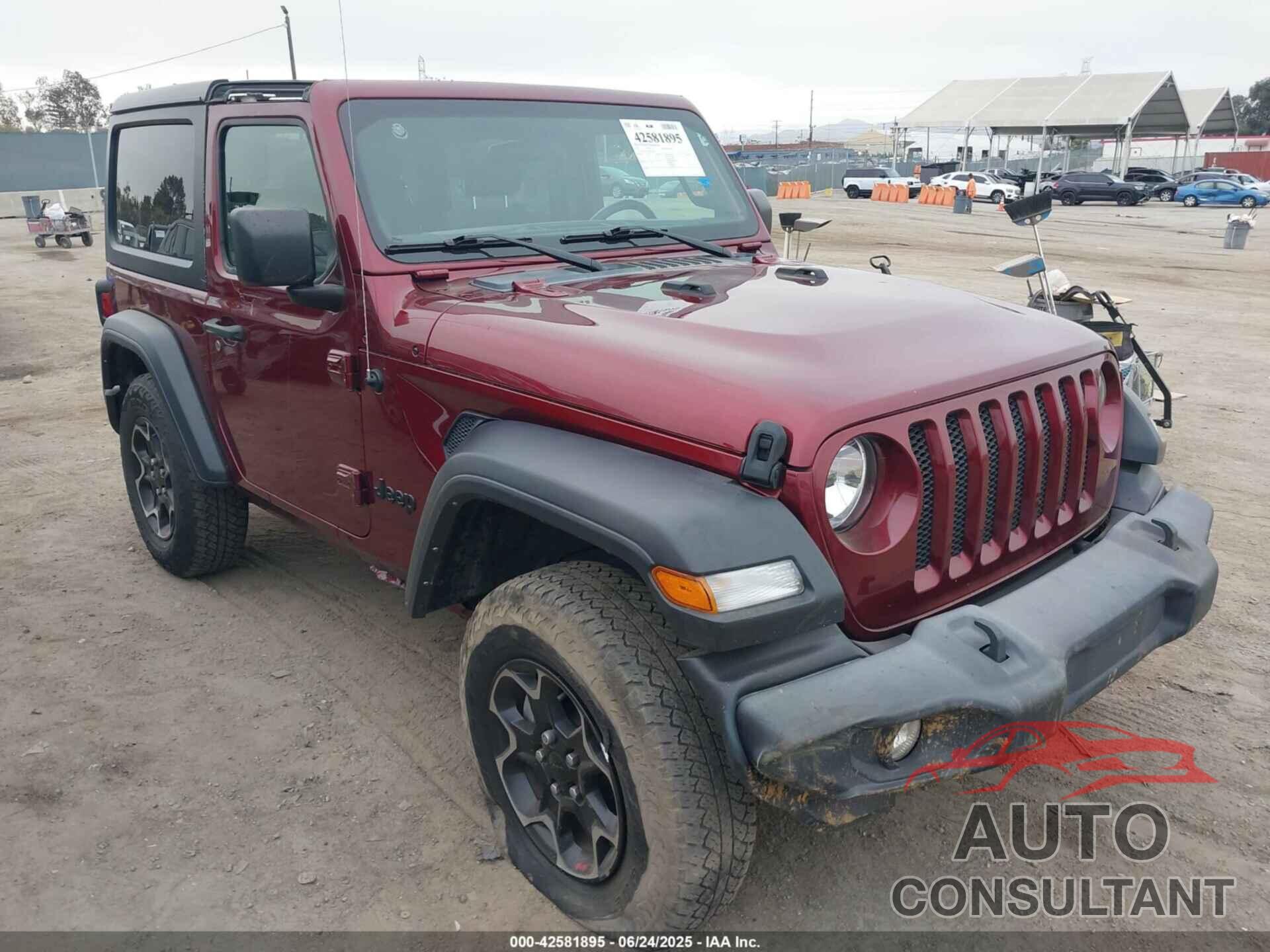 JEEP WRANGLER 2021 - 1C4GJXAN7MW752845