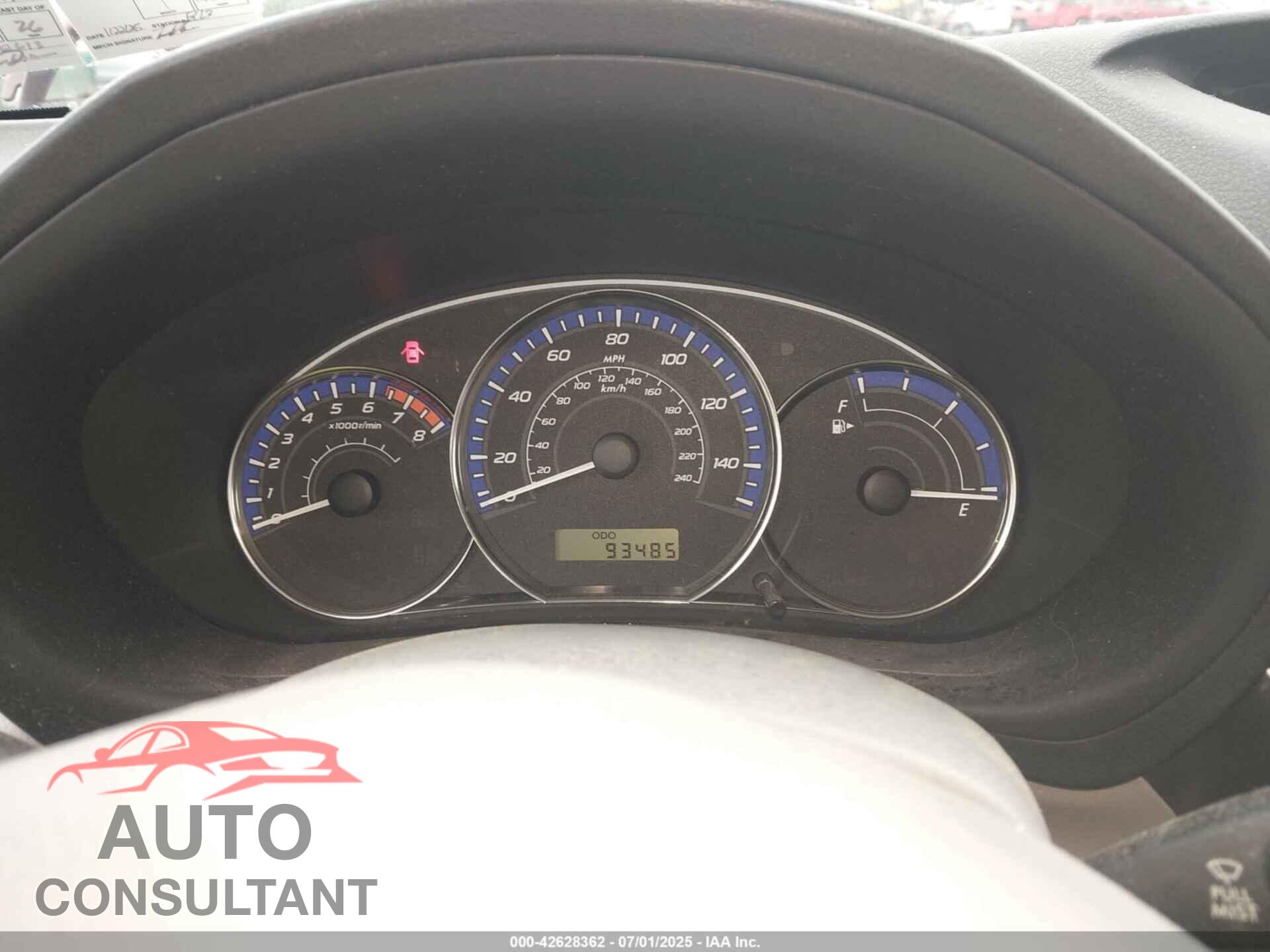 SUBARU FORESTER 2012 - JF2SHAEC2CH416102