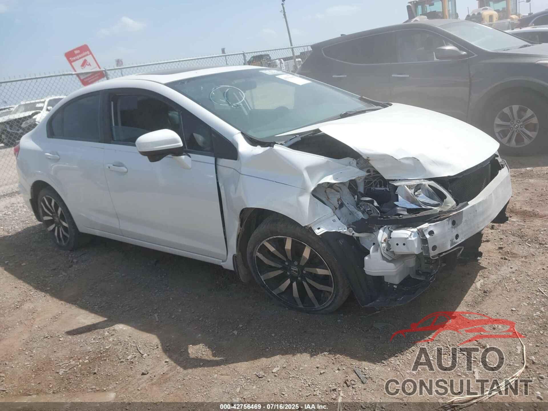 HONDA CIVIC 2014 - 19XFB2F93EE068913