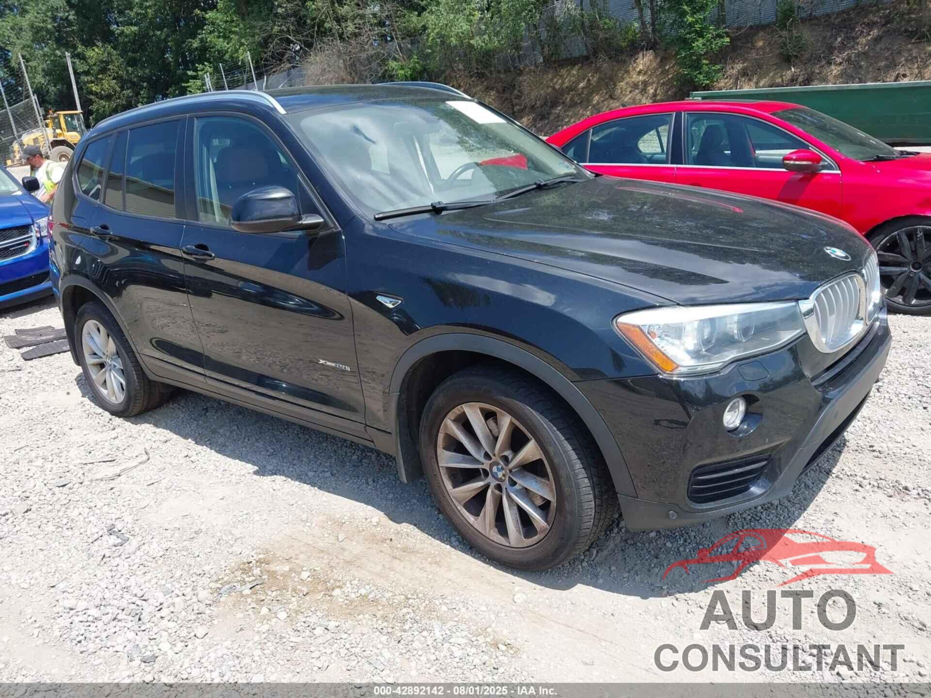 BMW X3 2015 - 5UXWX9C50F0D45282