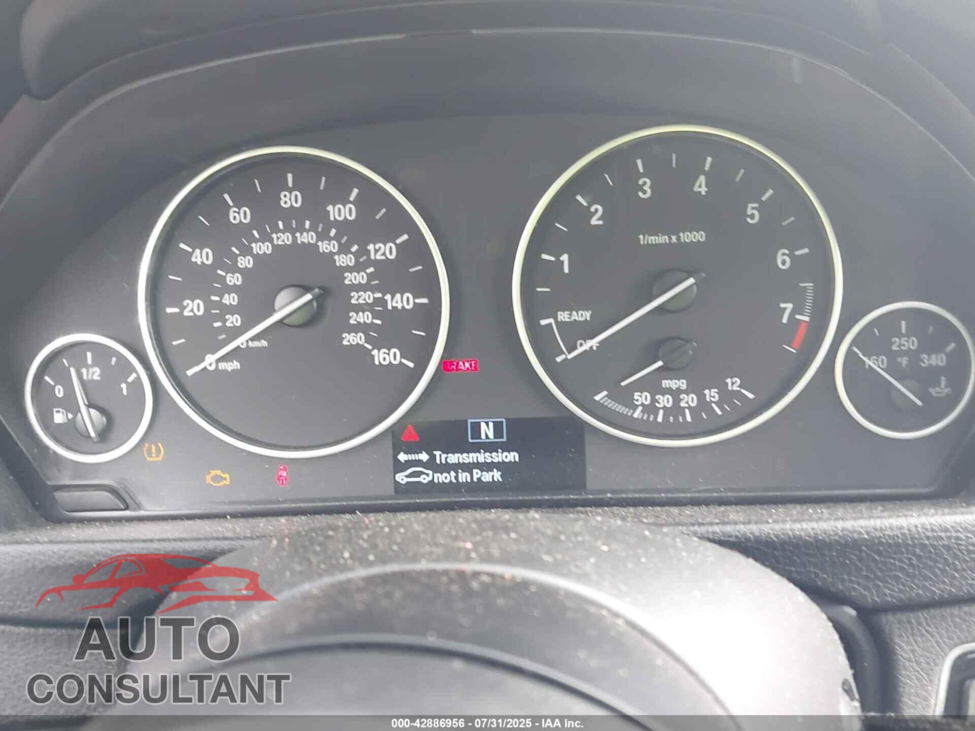 BMW 320I 2014 - WBA3B1C58EK131237
