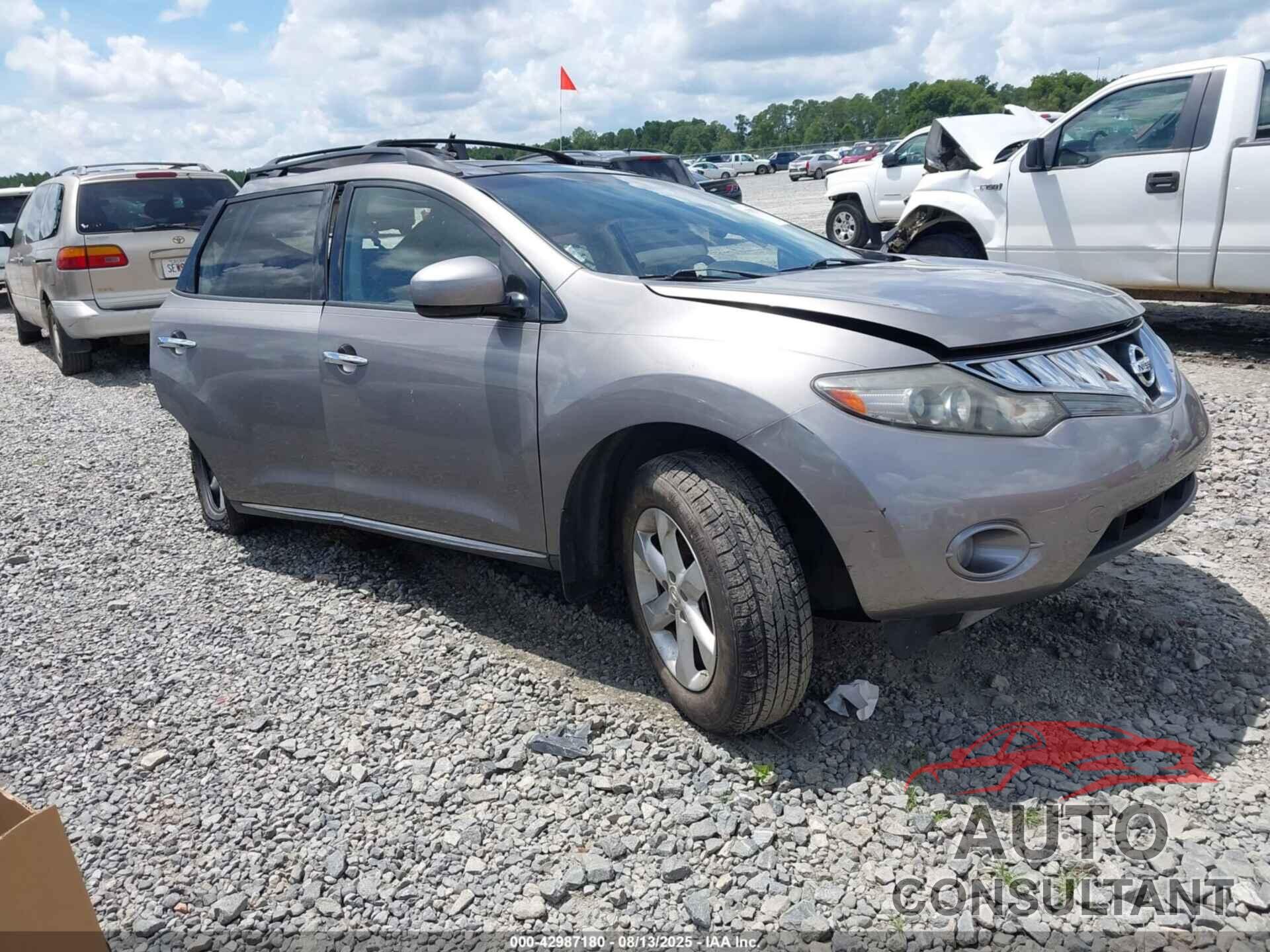 NISSAN MURANO 2010 - JN8AZ1MUXAW007165