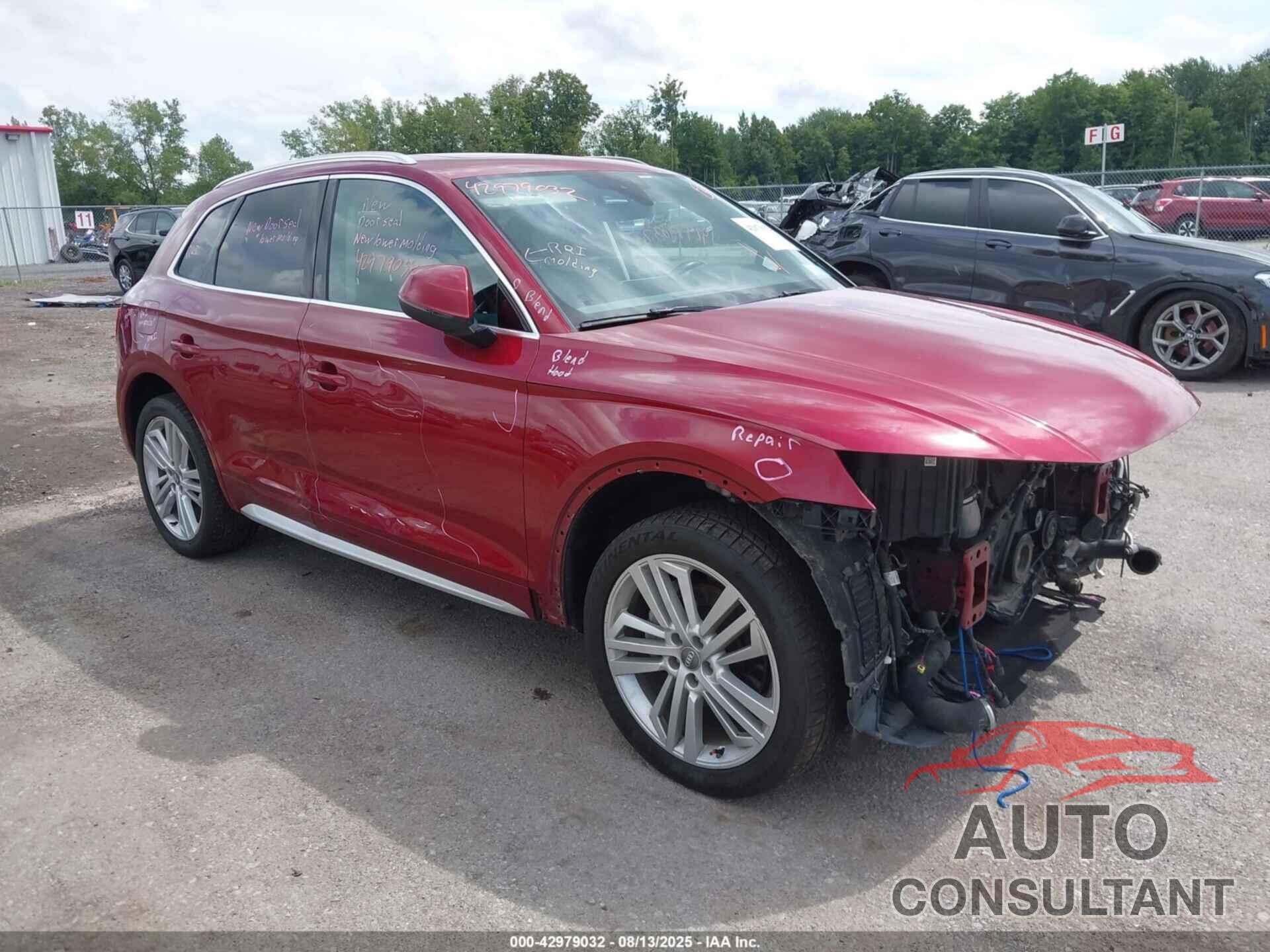 AUDI Q5 2019 - WA1BNAFY9K2095012