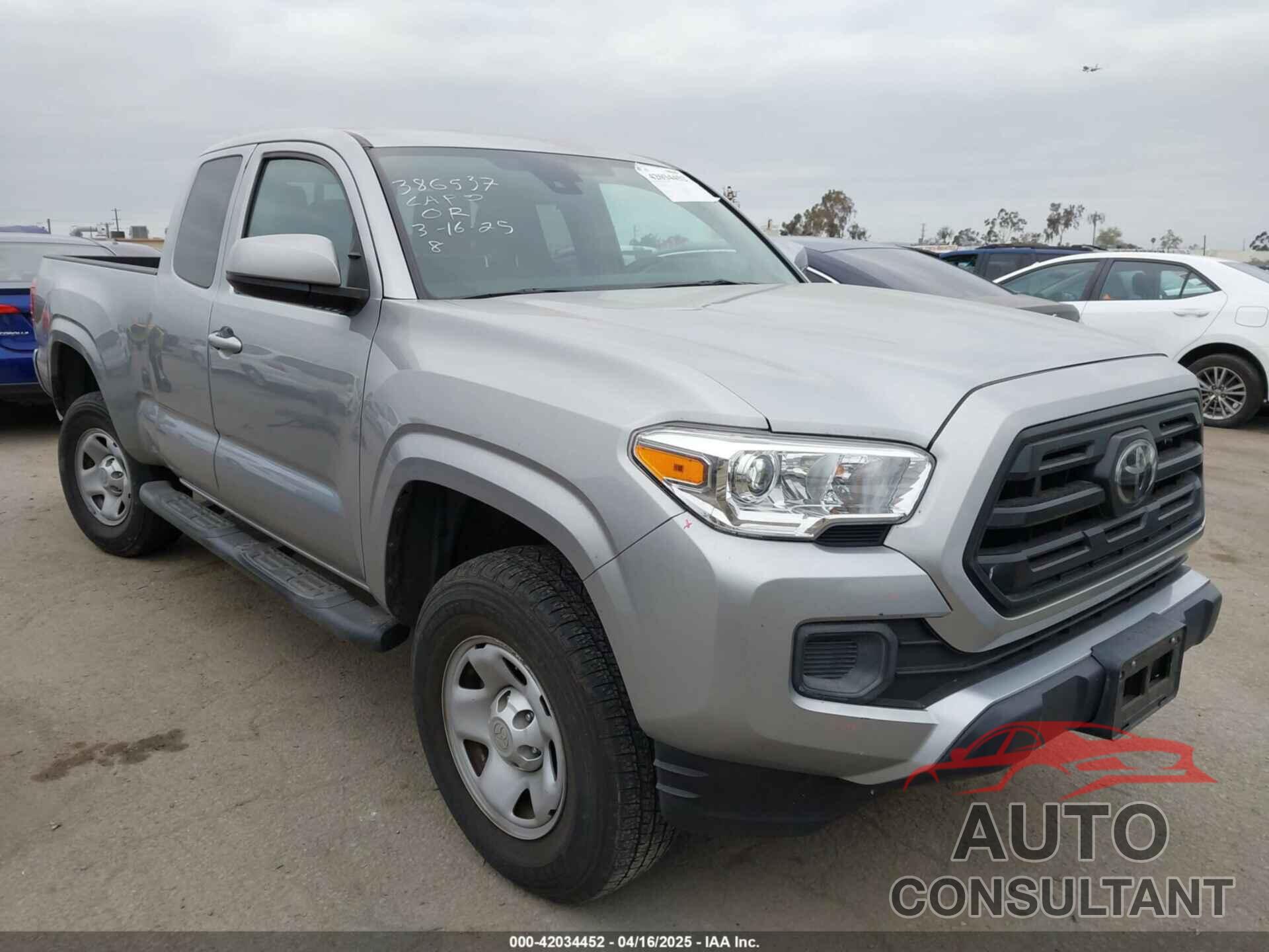 TOYOTA TACOMA 2019 - 5TFRX5GN8KX151700
