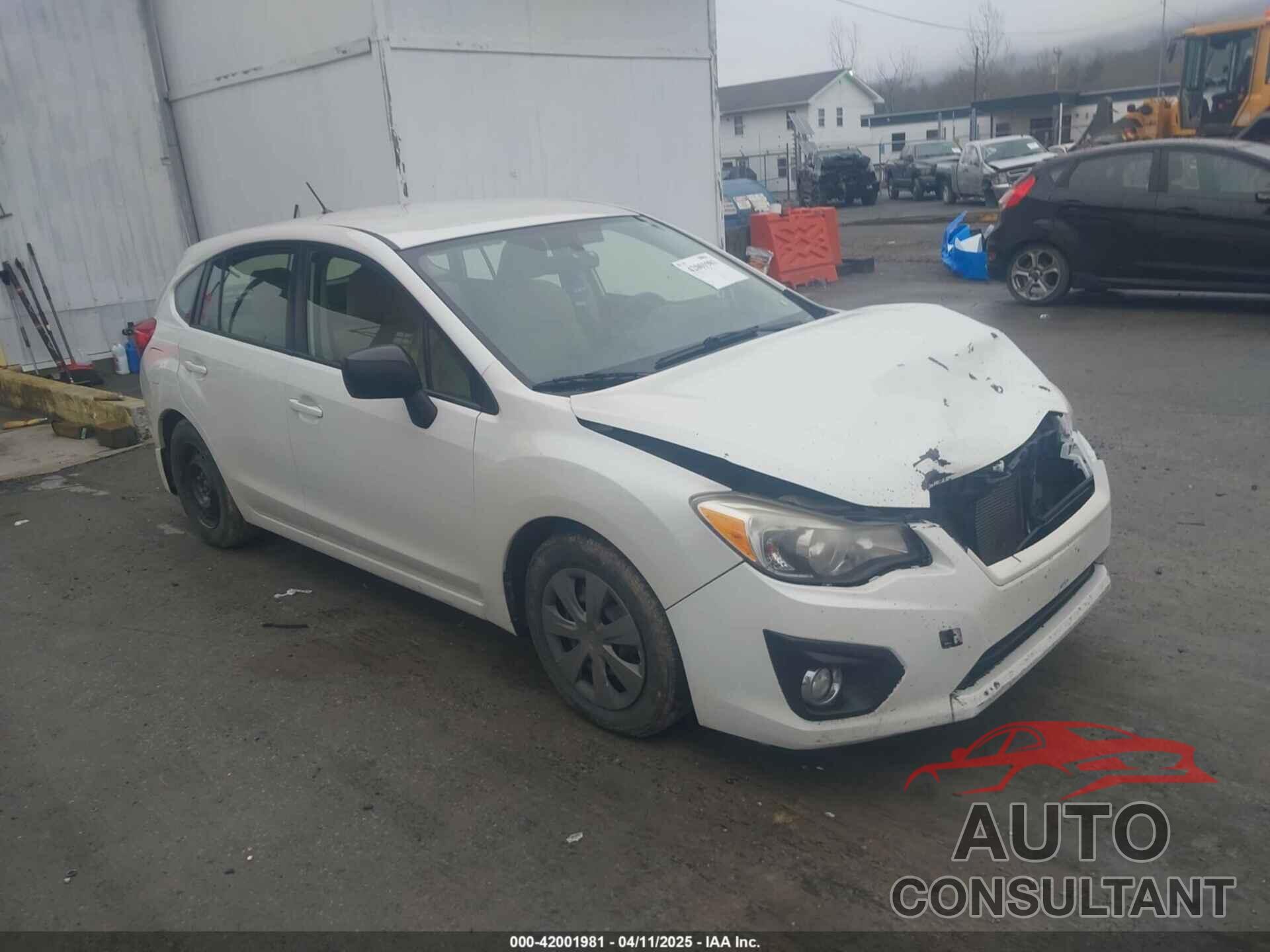 SUBARU IMPREZA 2013 - JF1GPAA68DH203640