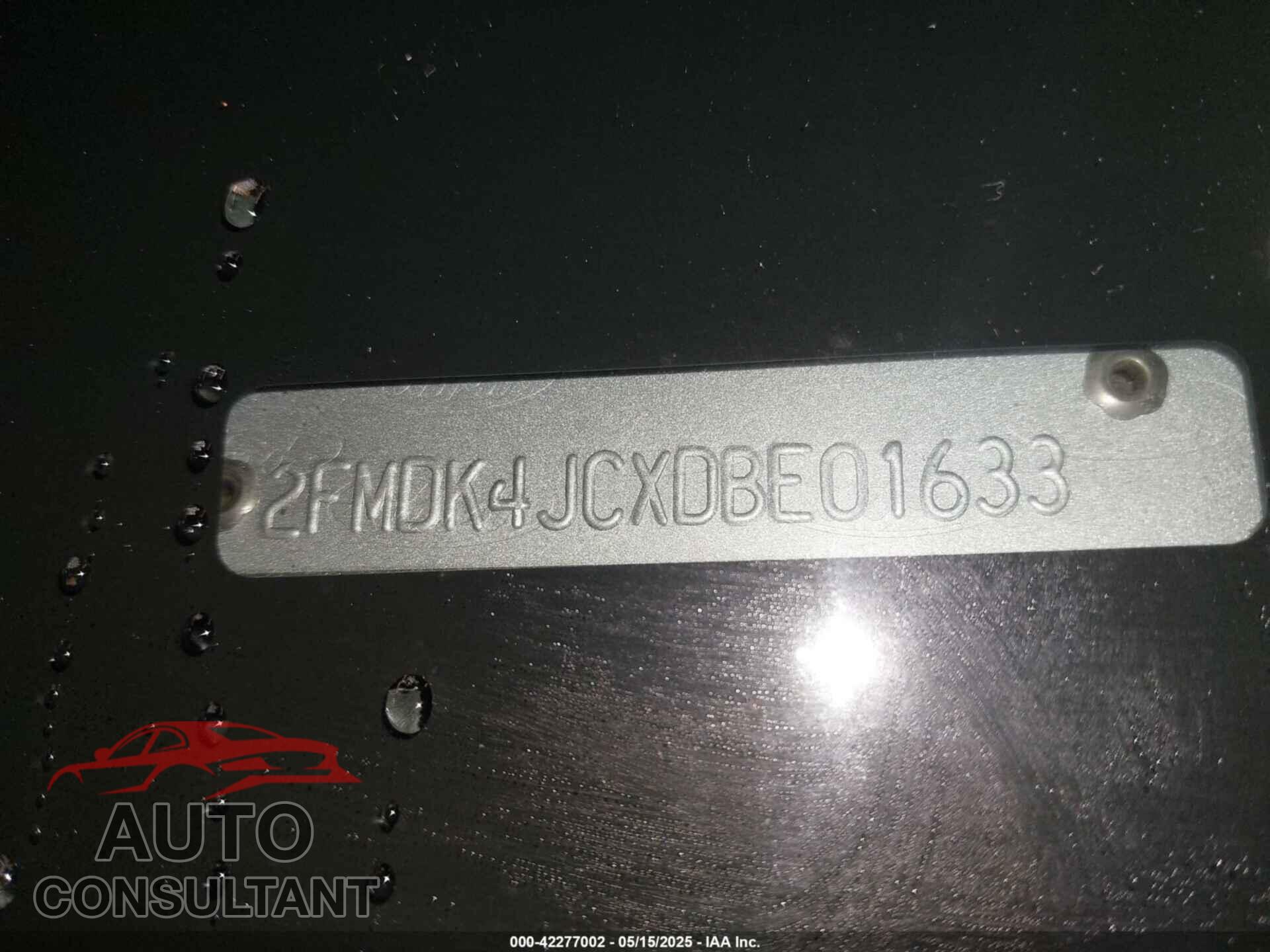 FORD EDGE 2013 - 2FMDK4JCXDBE01633