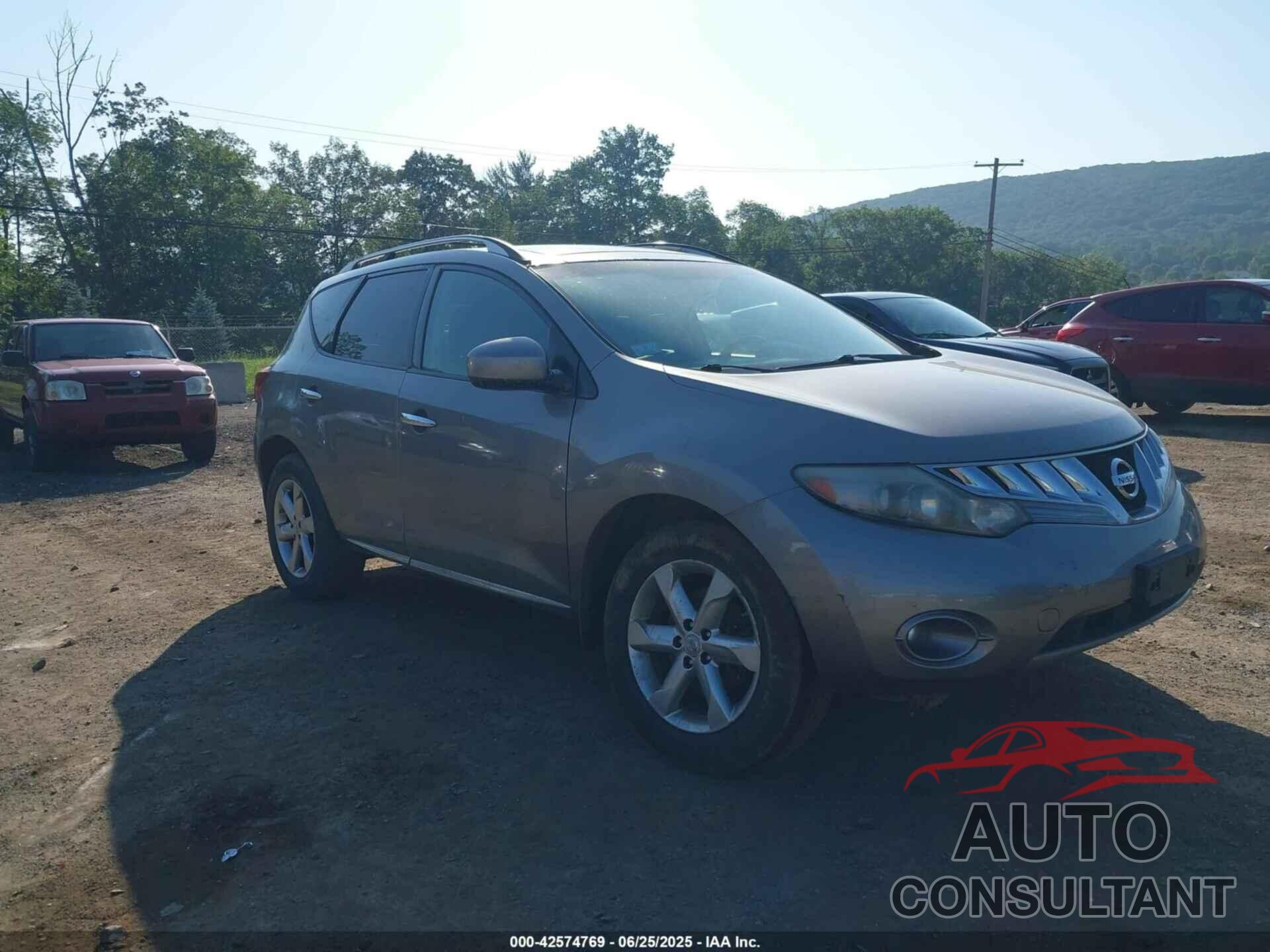NISSAN MURANO 2010 - JN8AZ1MW1AW128958