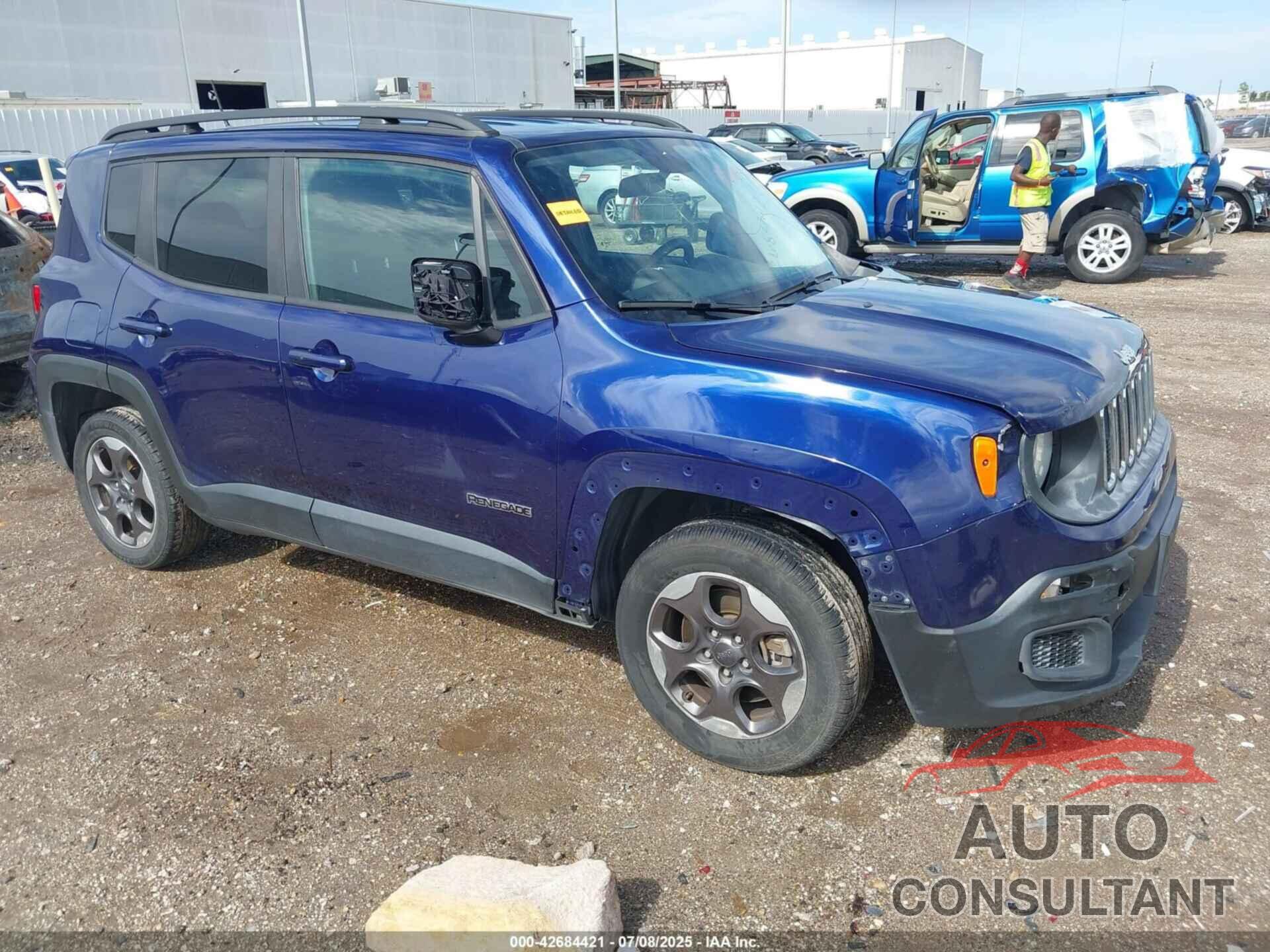 JEEP RENEGADE 2017 - ZACCJAAB7HPE57121