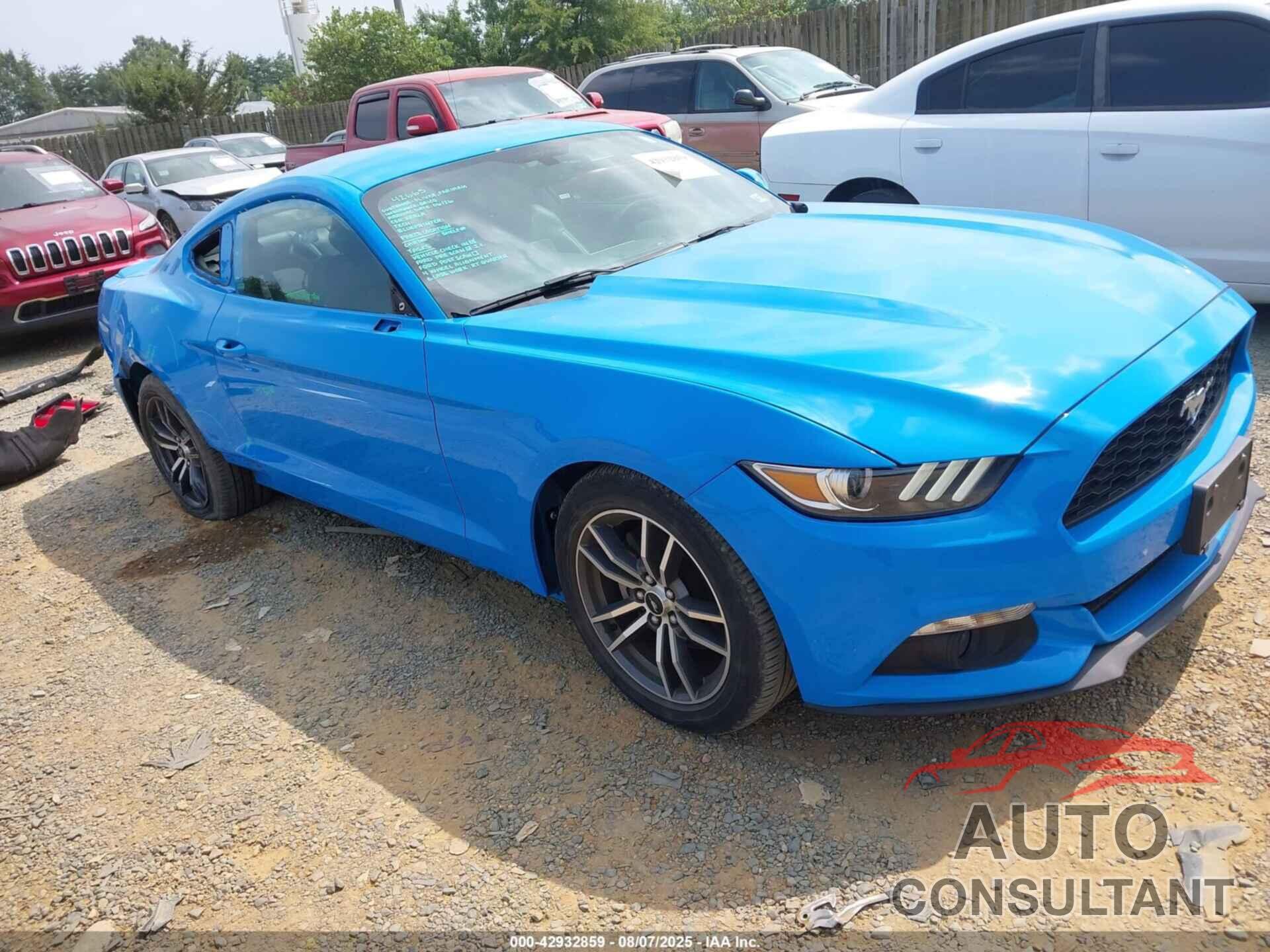 FORD MUSTANG 2017 - 1FA6P8TH1H5291425