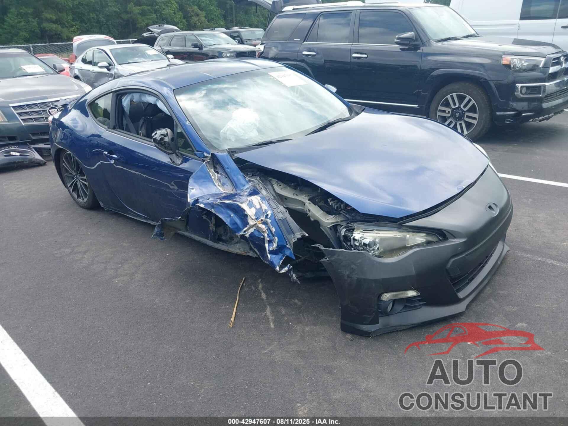 SUBARU BRZ 2013 - JF1ZCAC17D1609634