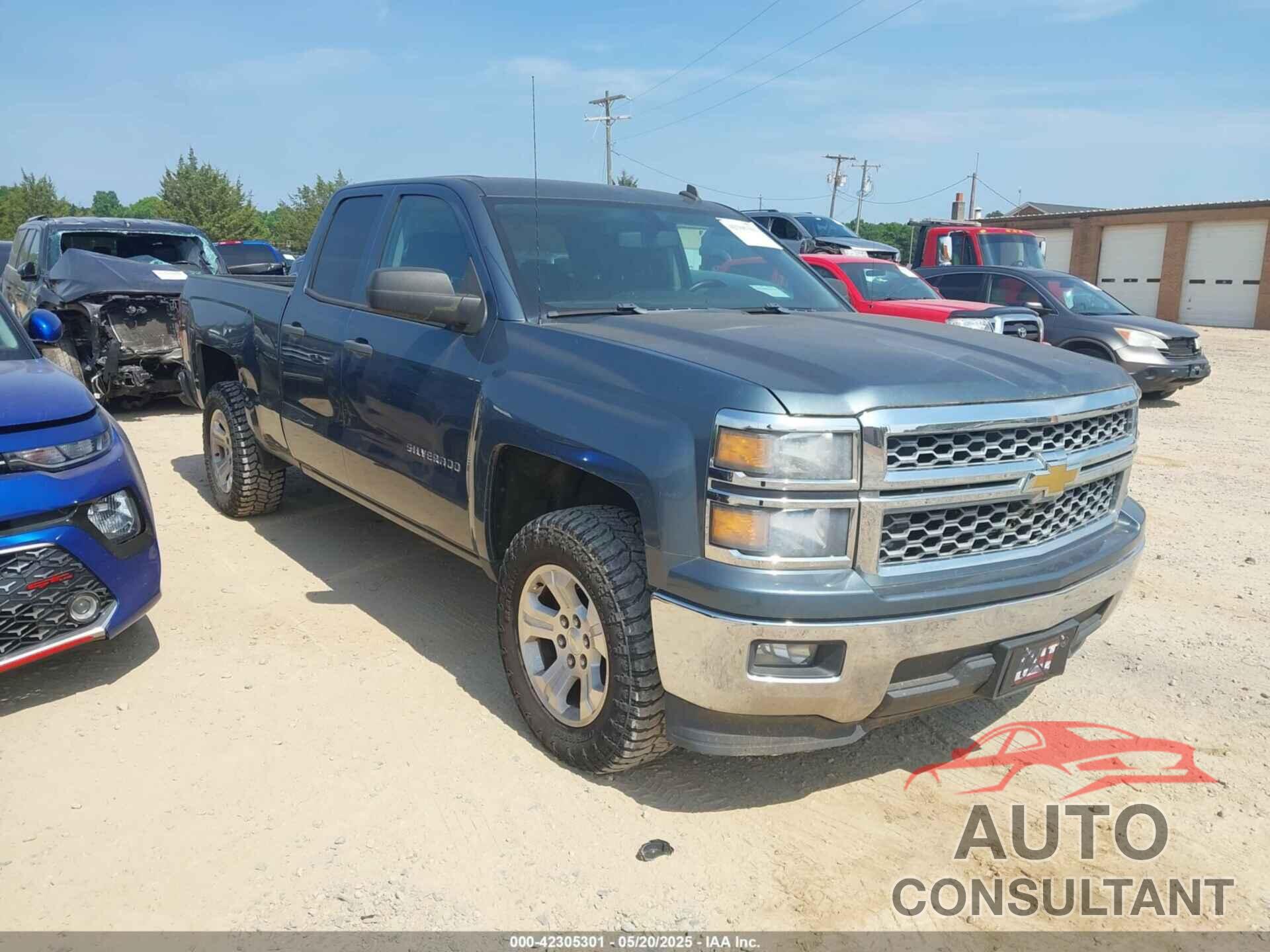 CHEVROLET SILVERADO 1500 2014 - 1GCRCREC8EZ318229