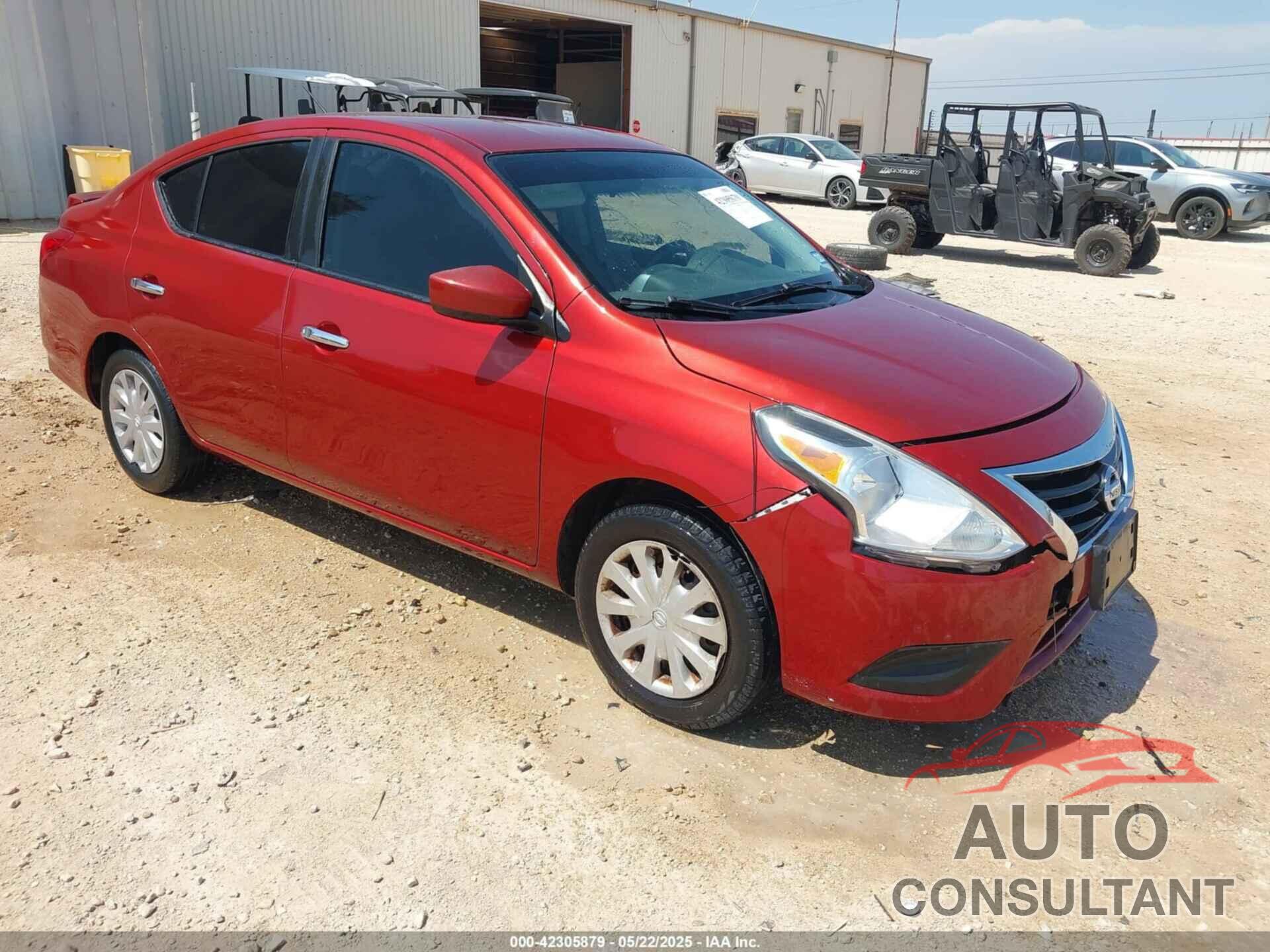 NISSAN VERSA 2016 - 3N1CN7APXGL803546