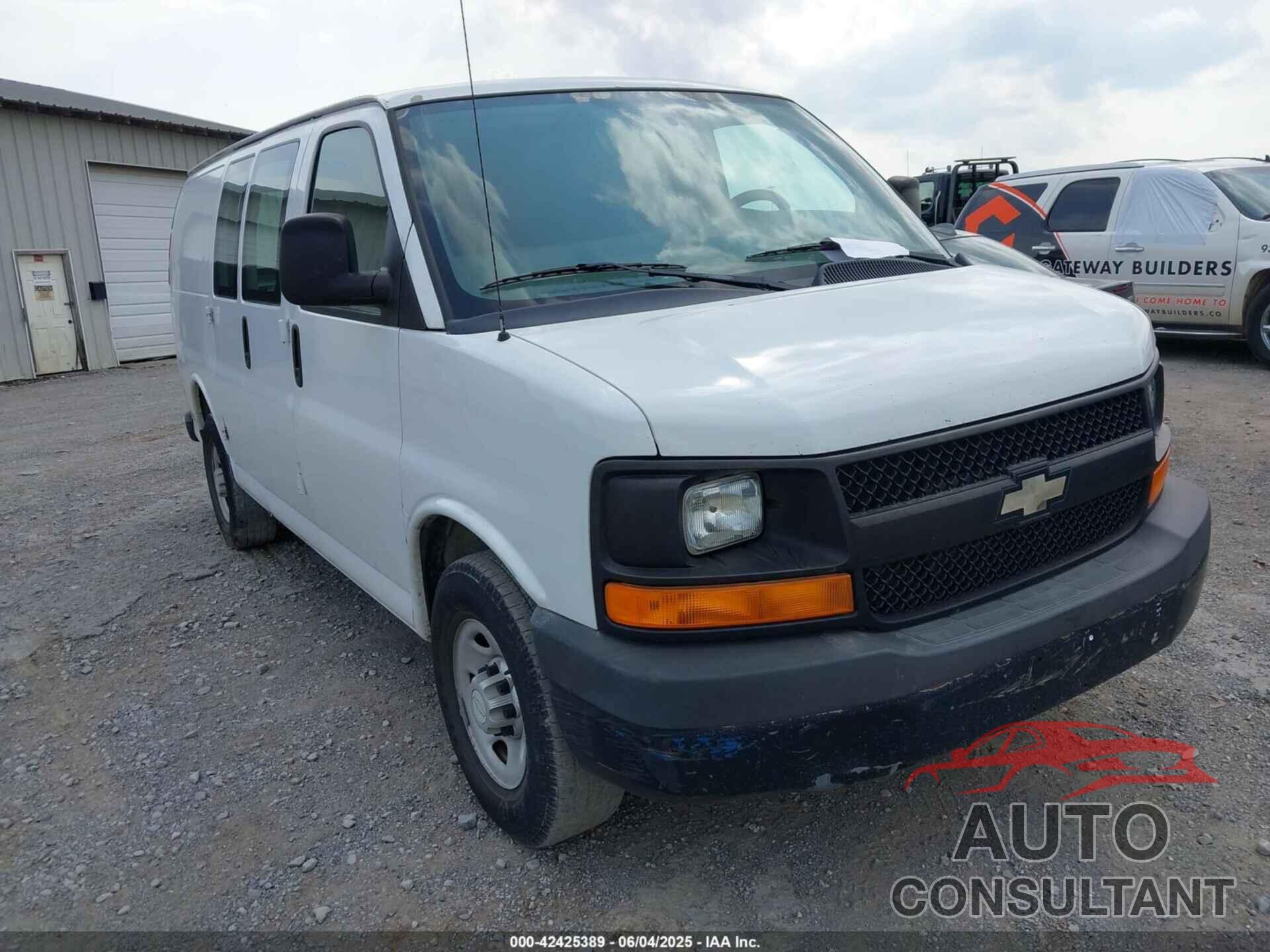 CHEVROLET EXPRESS 2500 2010 - 1GCZGFAA4A1118626