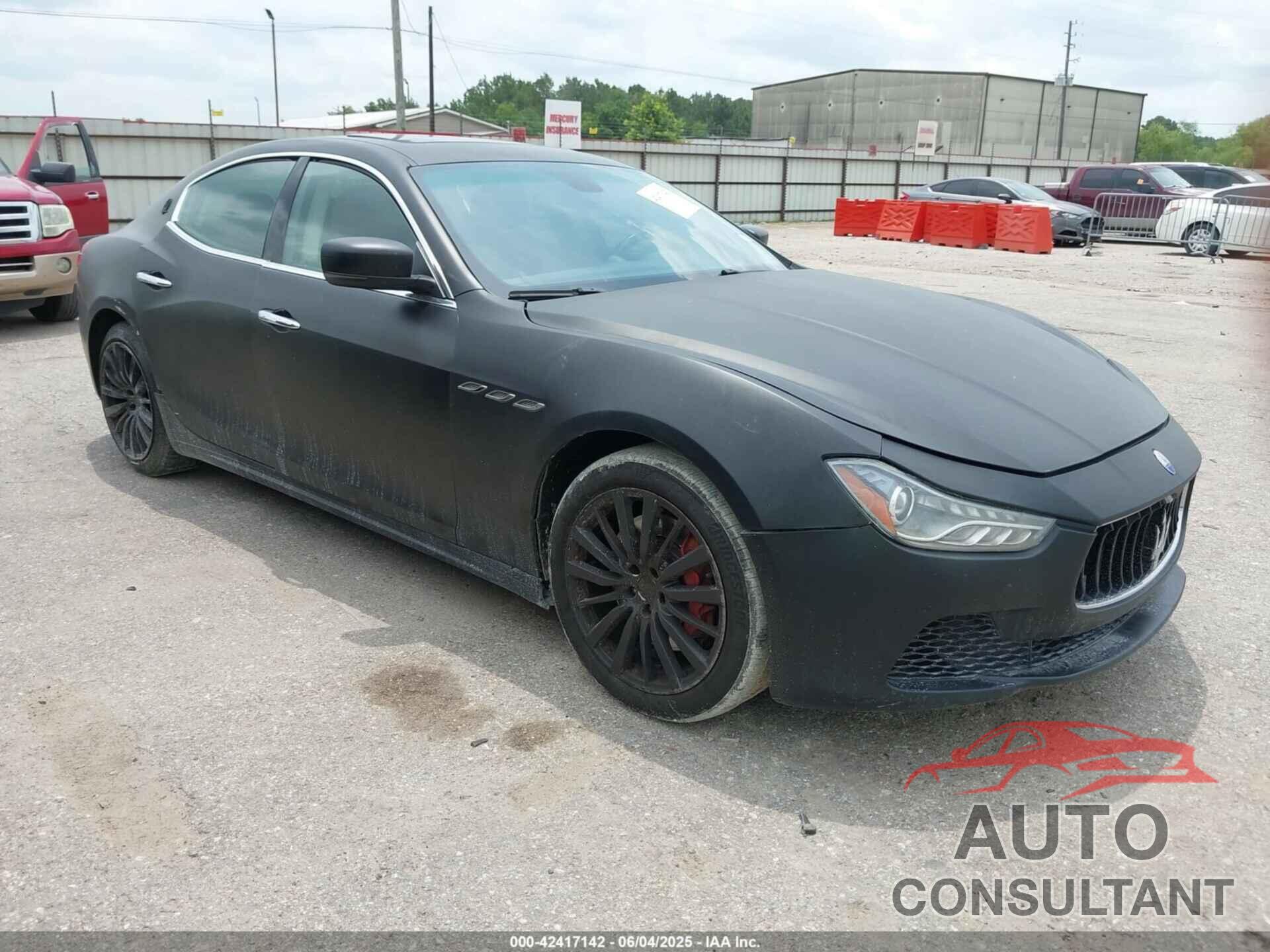 MASERATI GHIBLI 2015 - ZAM57XSA8F1130476