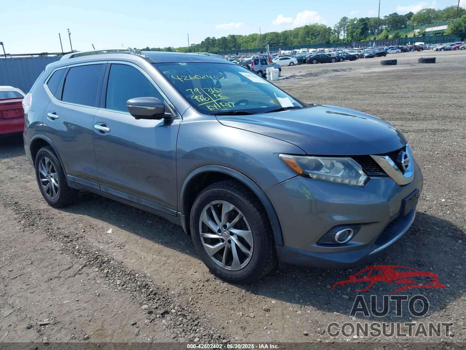 NISSAN ROGUE 2015 - 5N1AT2MVXFC843137