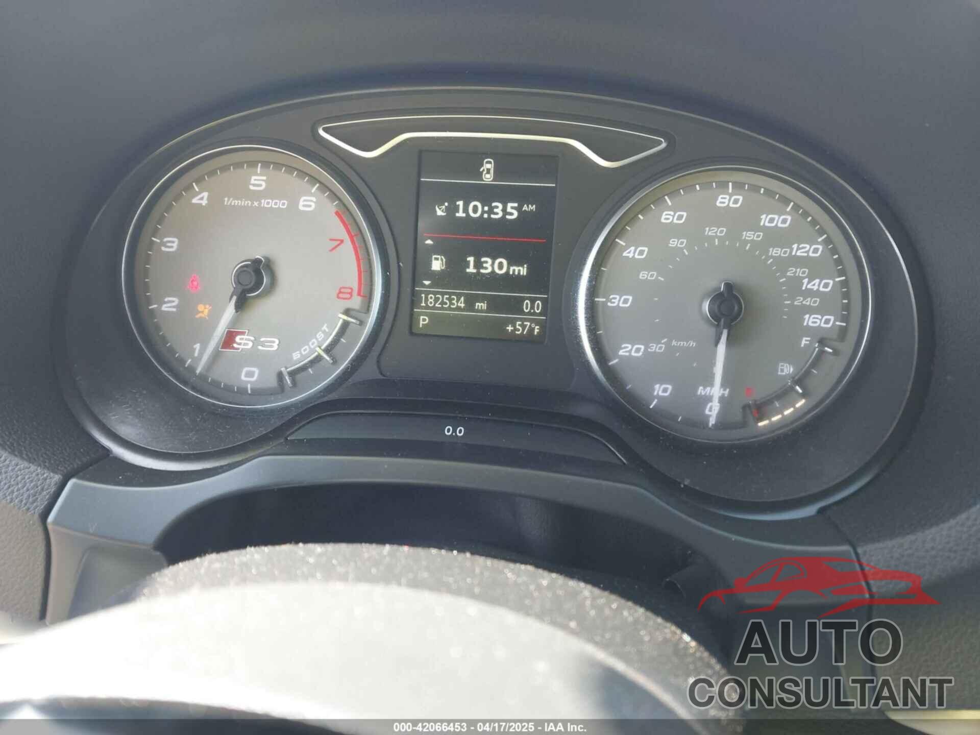 AUDI S3 2015 - WAUFFGFF3F1119030