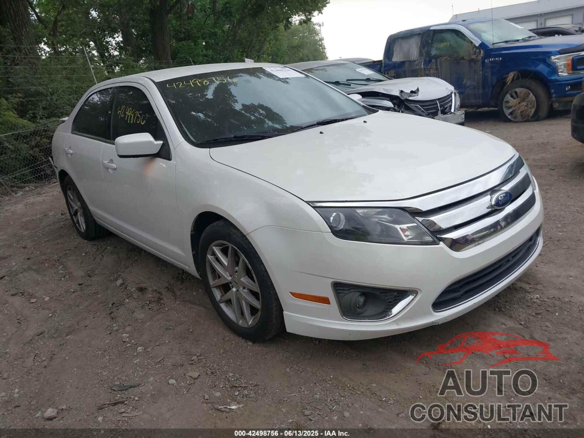 FORD FUSION 2012 - 3FAHP0JA3CR106913