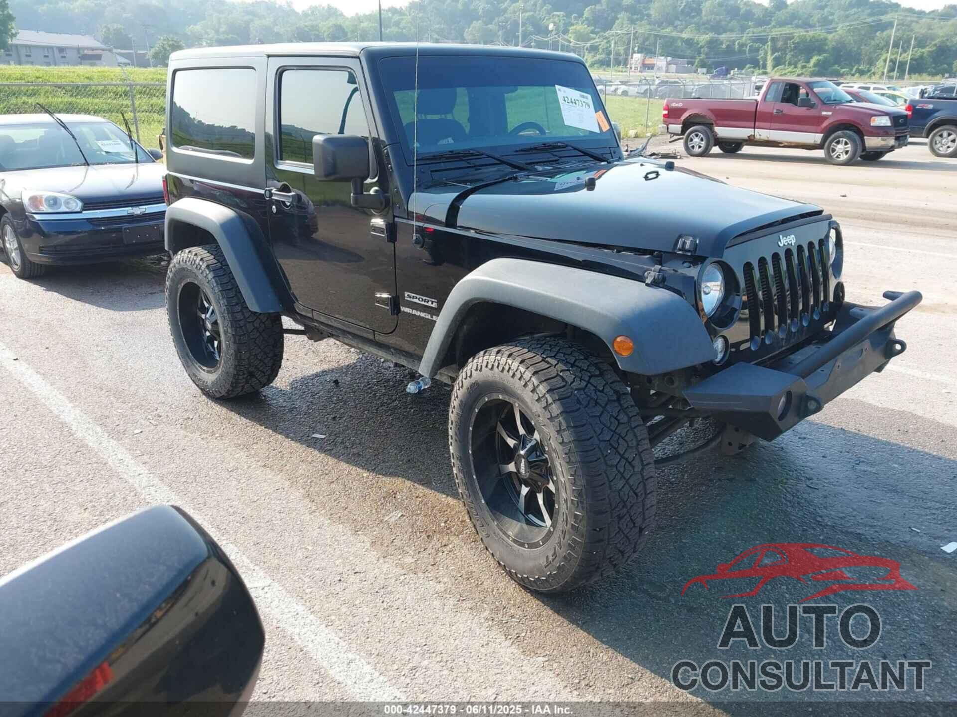 JEEP WRANGLER 2017 - 1C4AJWAG6HL654592