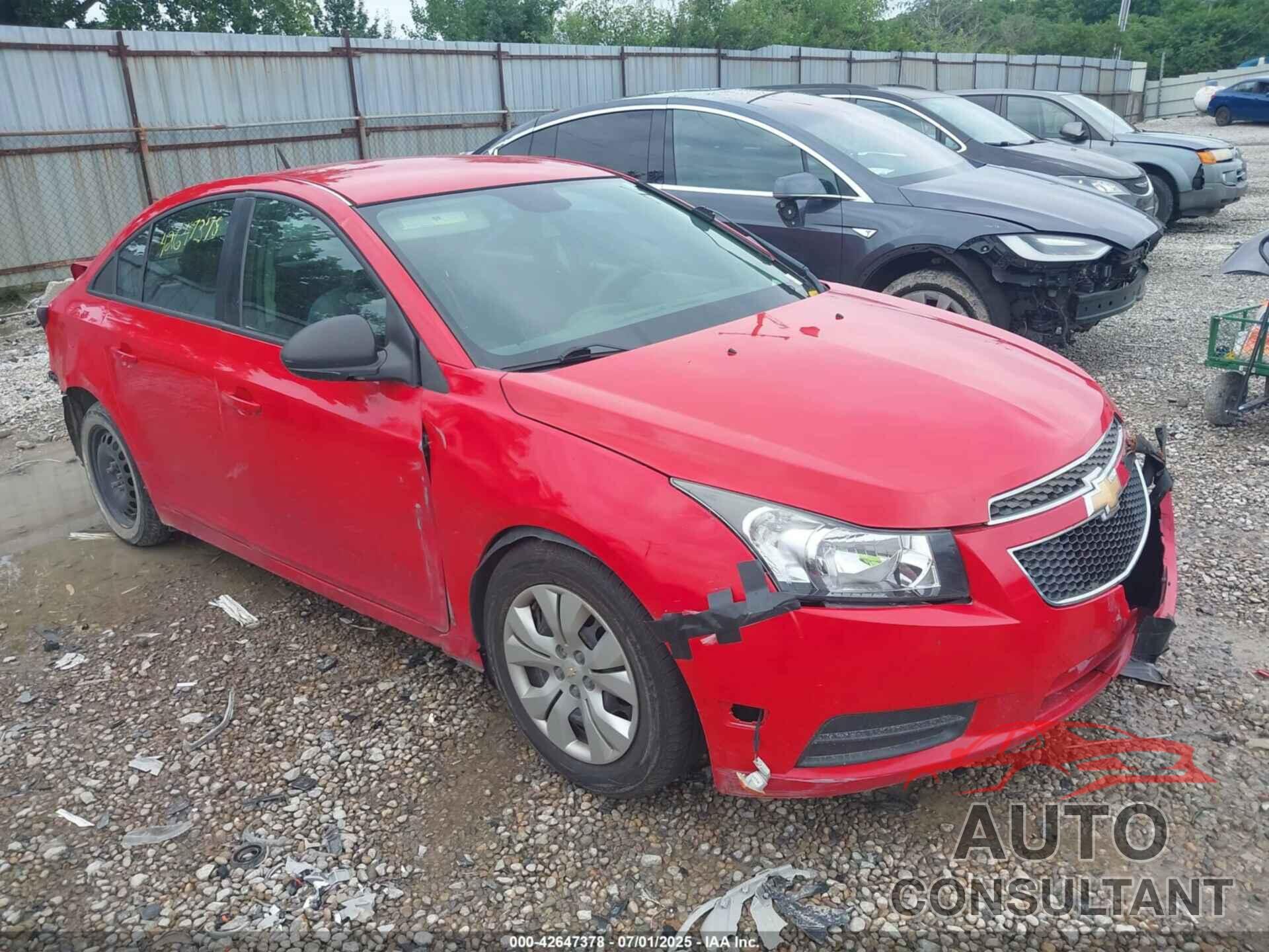 CHEVROLET CRUZE 2014 - 1G1PA5SH1E7335061
