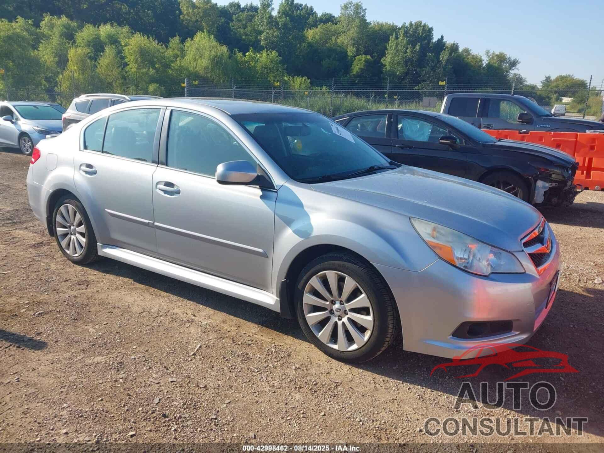 SUBARU LEGACY 2012 - 4S3BMBK63C3010468