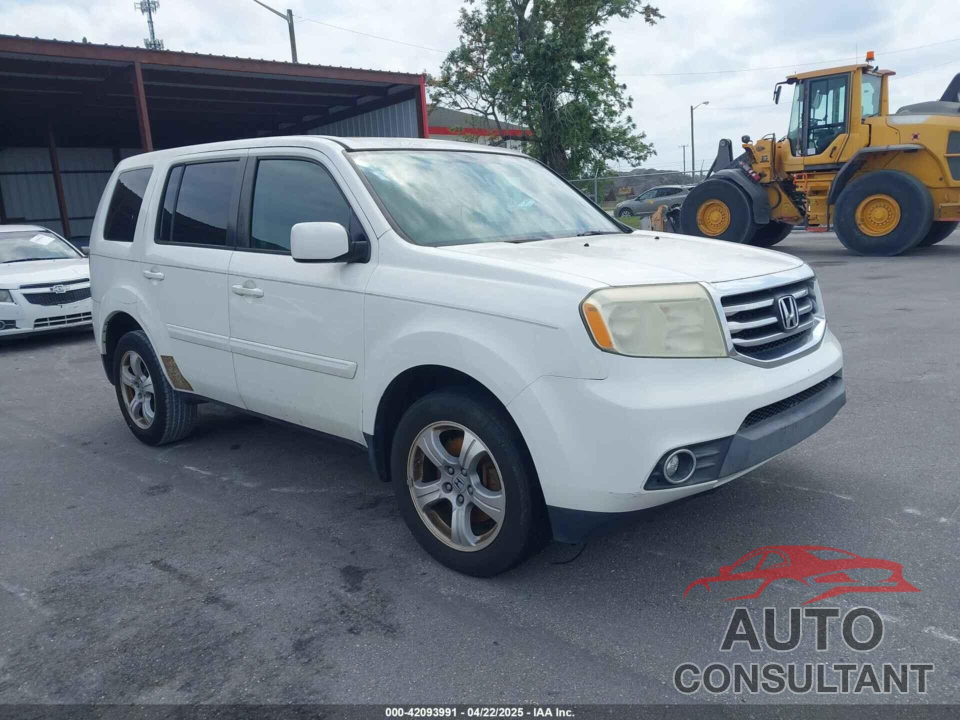 HONDA PILOT 2013 - 5FNYF3H55DB013160