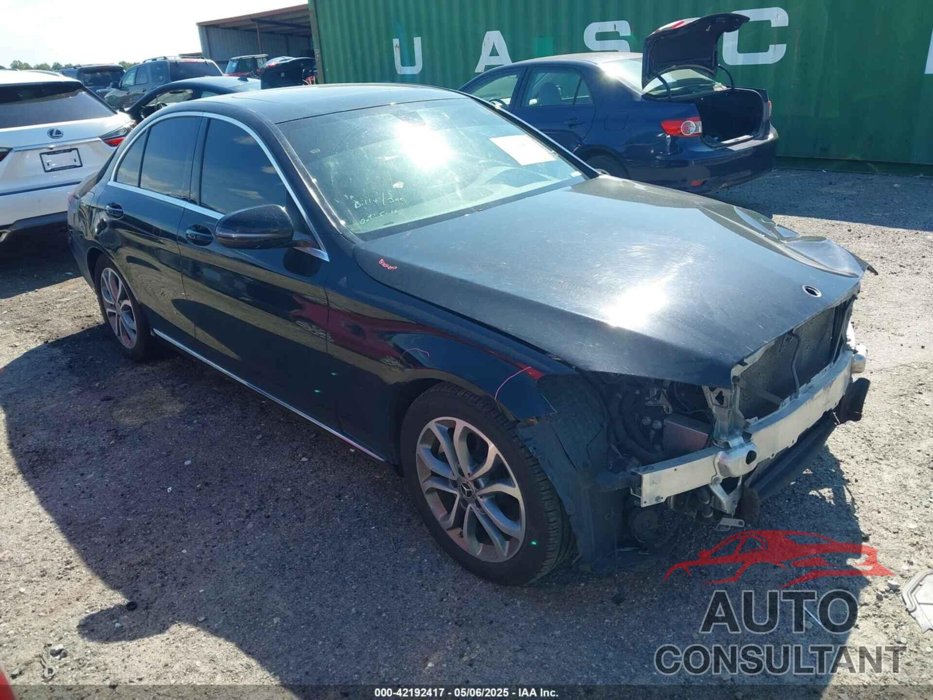 MERCEDES-BENZ C 300 2018 - 55SWF4JB9JU253545