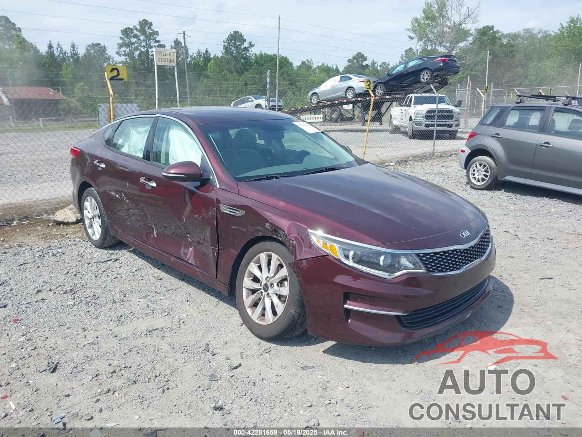 KIA OPTIMA 2017 - 5XXGU4L33HG137248