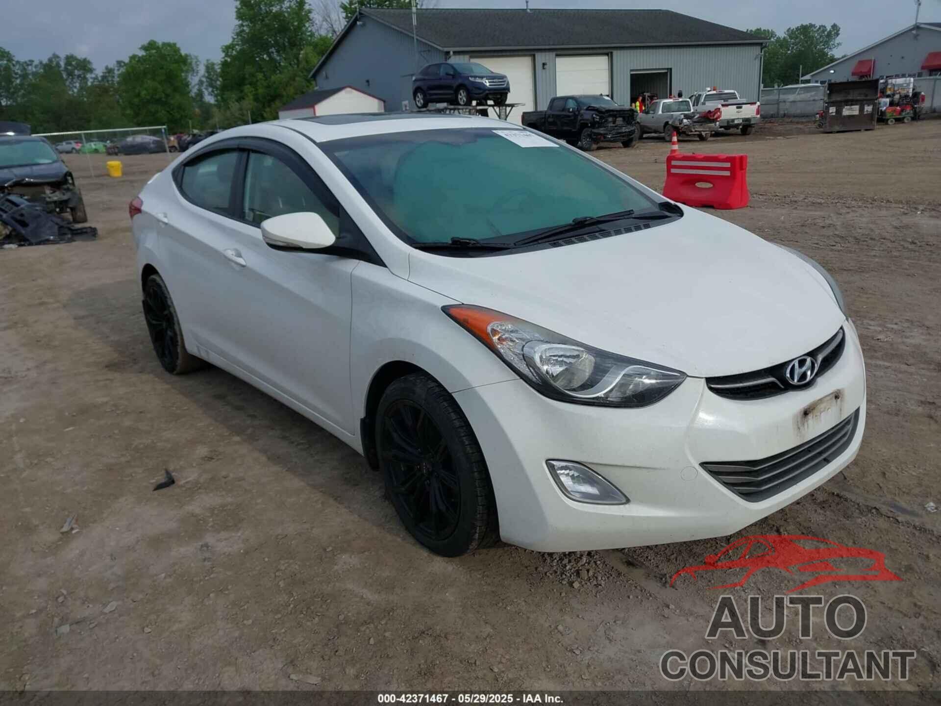 HYUNDAI ELANTRA 2013 - 5NPDH4AEXDH407778