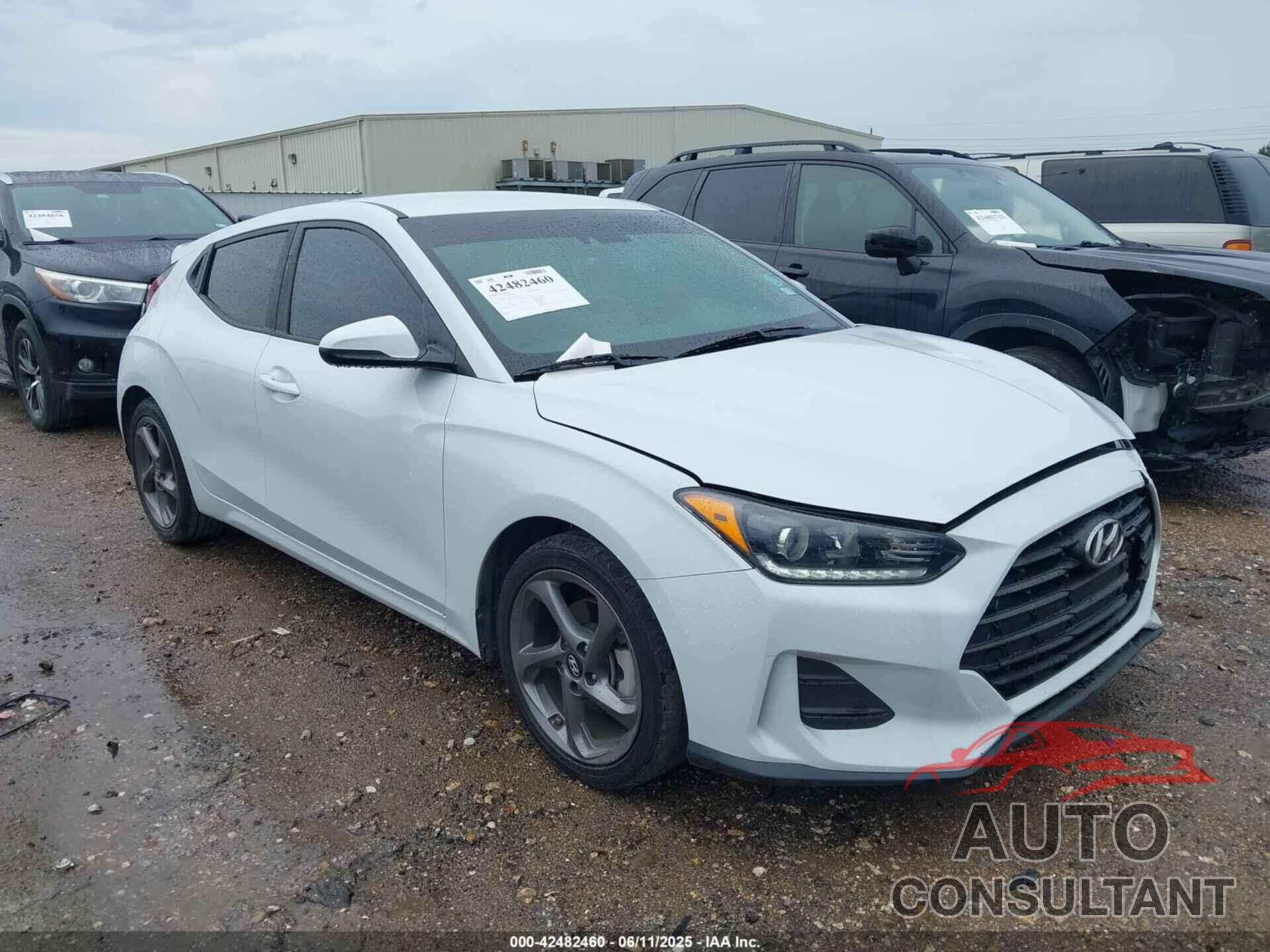 HYUNDAI VELOSTER 2019 - KMHTG6AFXKU019631