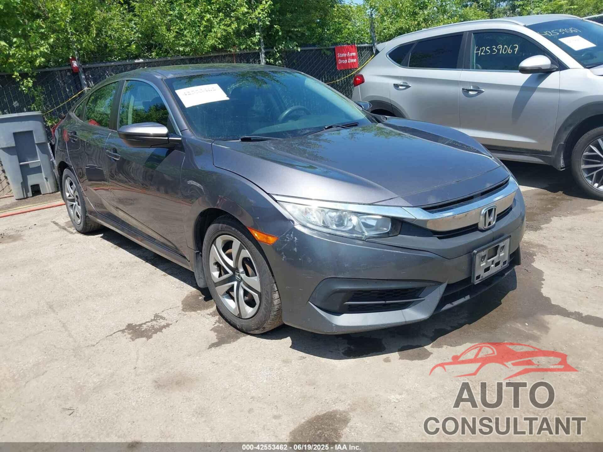 HONDA CIVIC 2016 - 2HGFC2F51GH571536