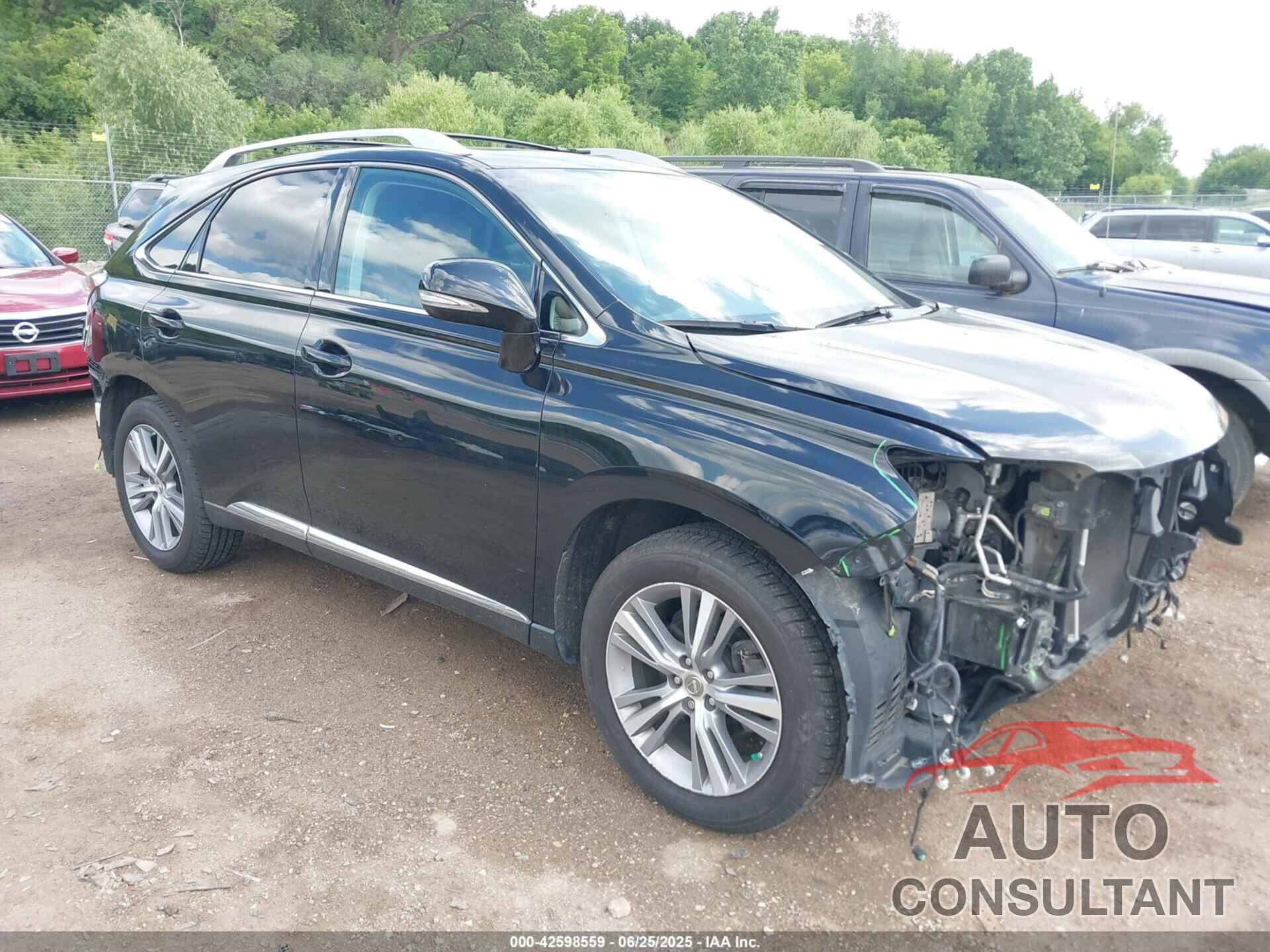 LEXUS RX 350 2015 - 2T2BK1BA8FC322281